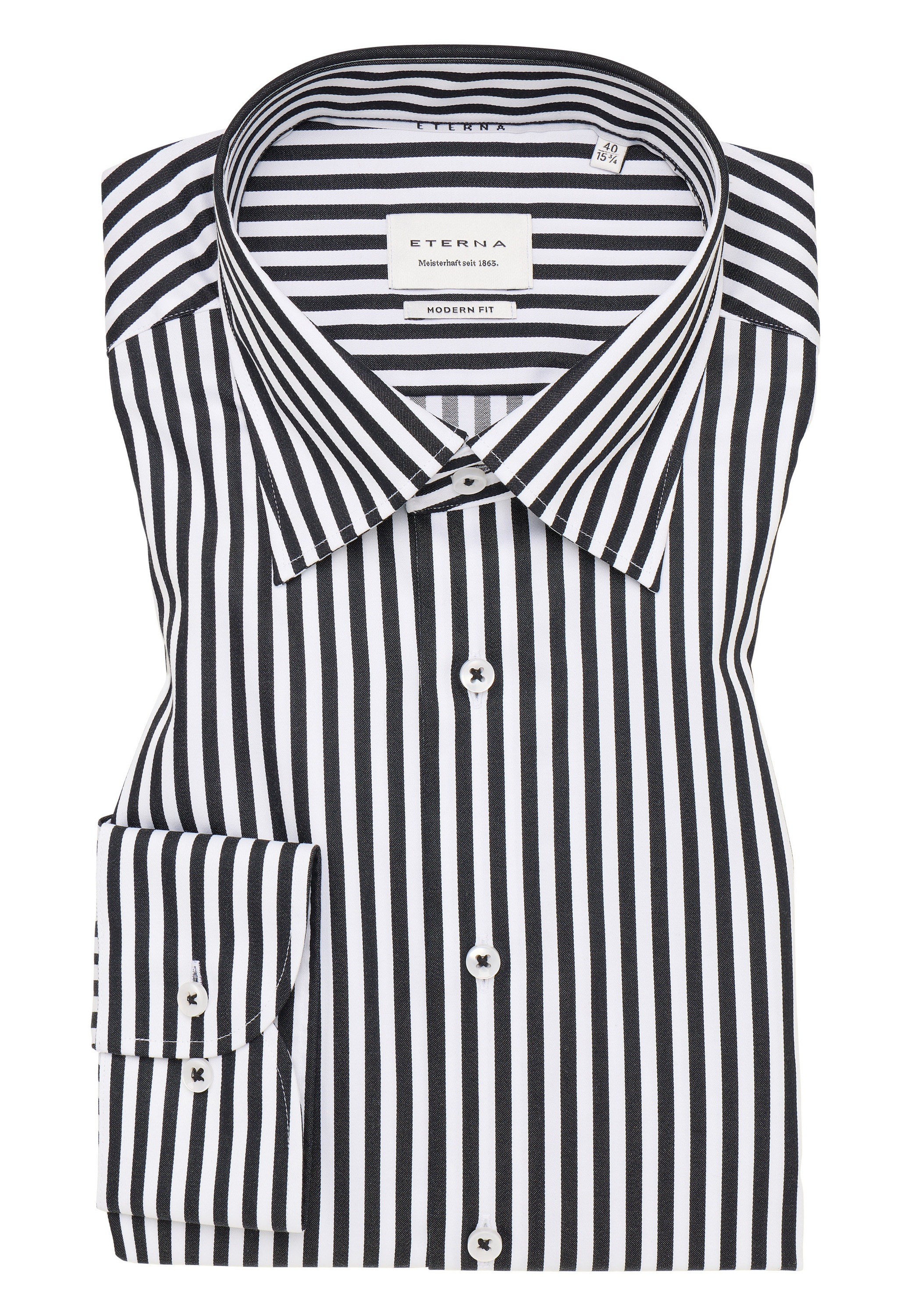 Eterna Langarmhemd »MODERN FIT«, NON IRON (bügelfrei)