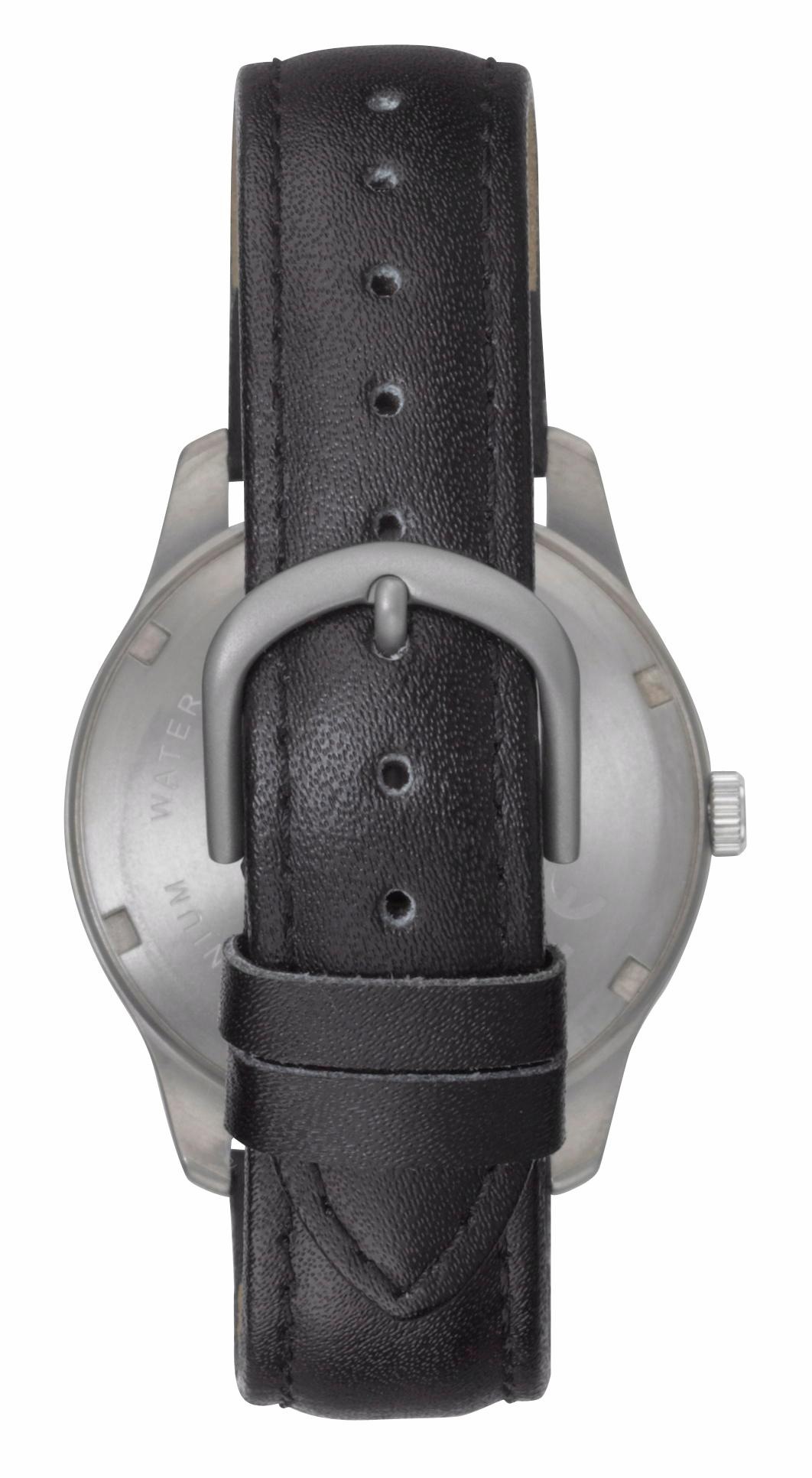 Regent Quarzuhr, Armbanduhr, Herrenuhr, Damenuhr,Datum,Leuchtzeiger, Lederarmband,Titan