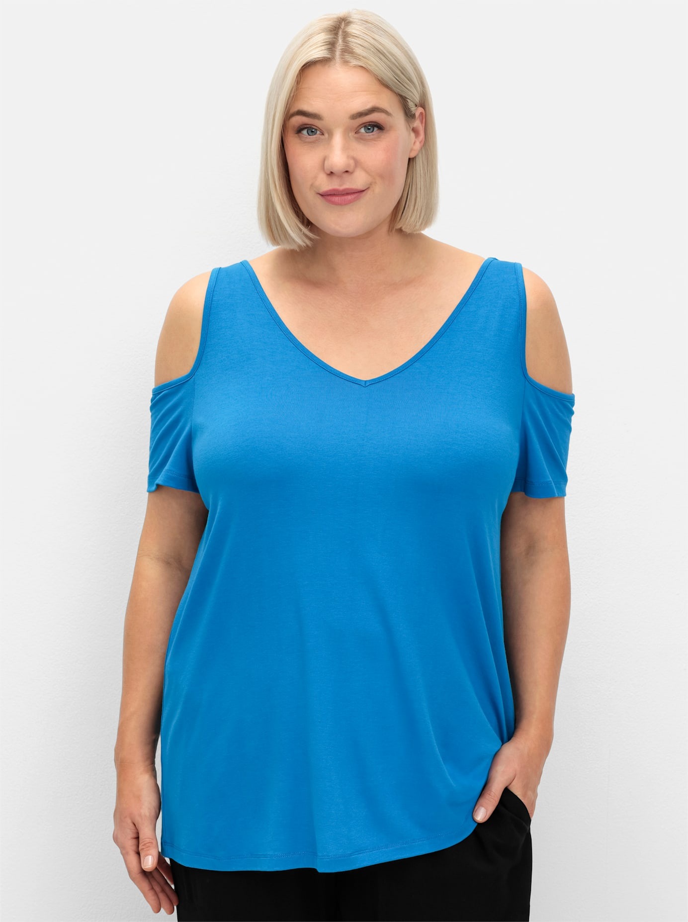 Sheego T-Shirt "T-Shirt", (1 tlg.) günstig online kaufen