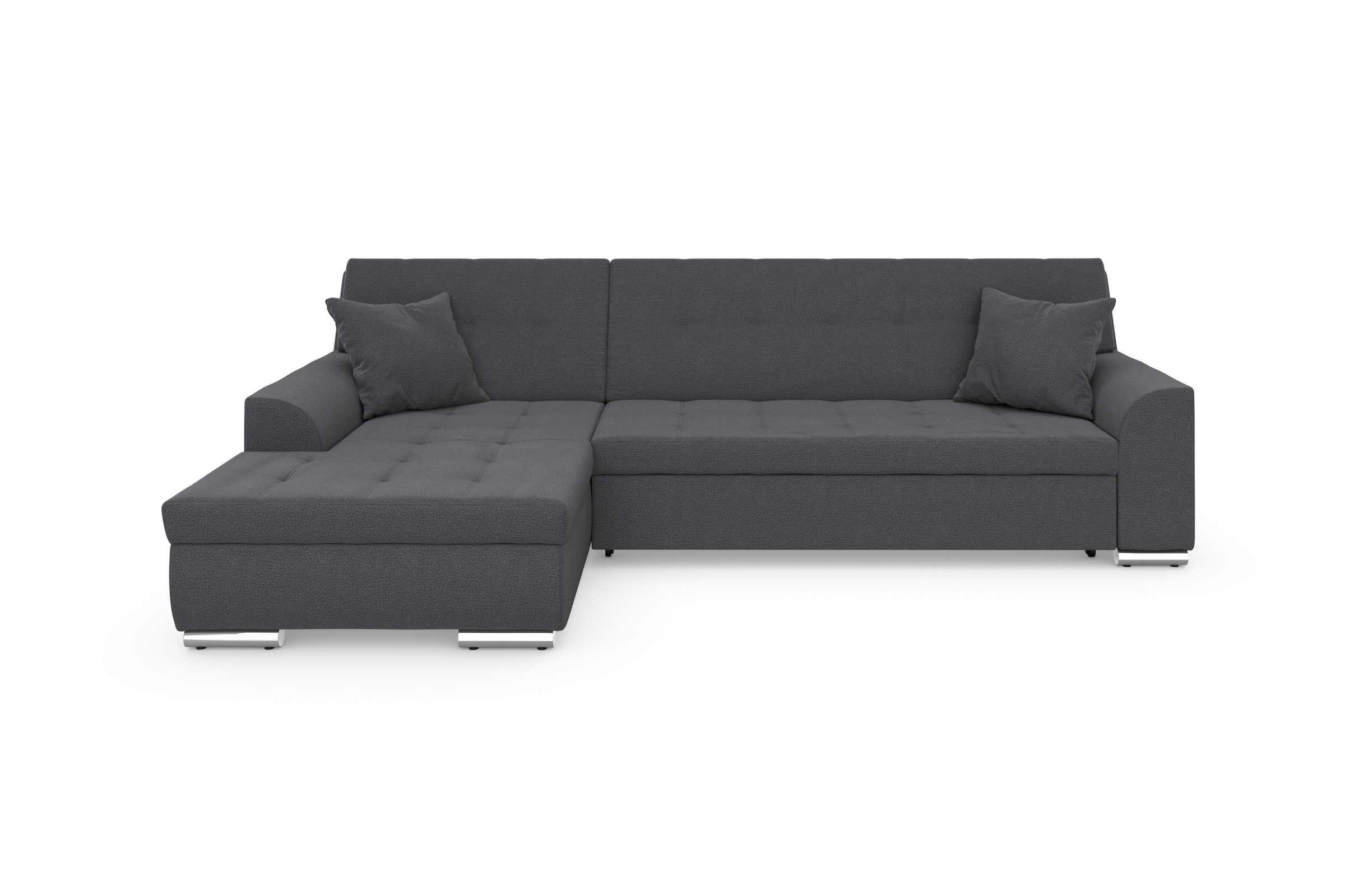 DOMO collection Ecksofa "Treviso viele Bezüge, auch in Cord, L-Form, B/T/H: günstig online kaufen