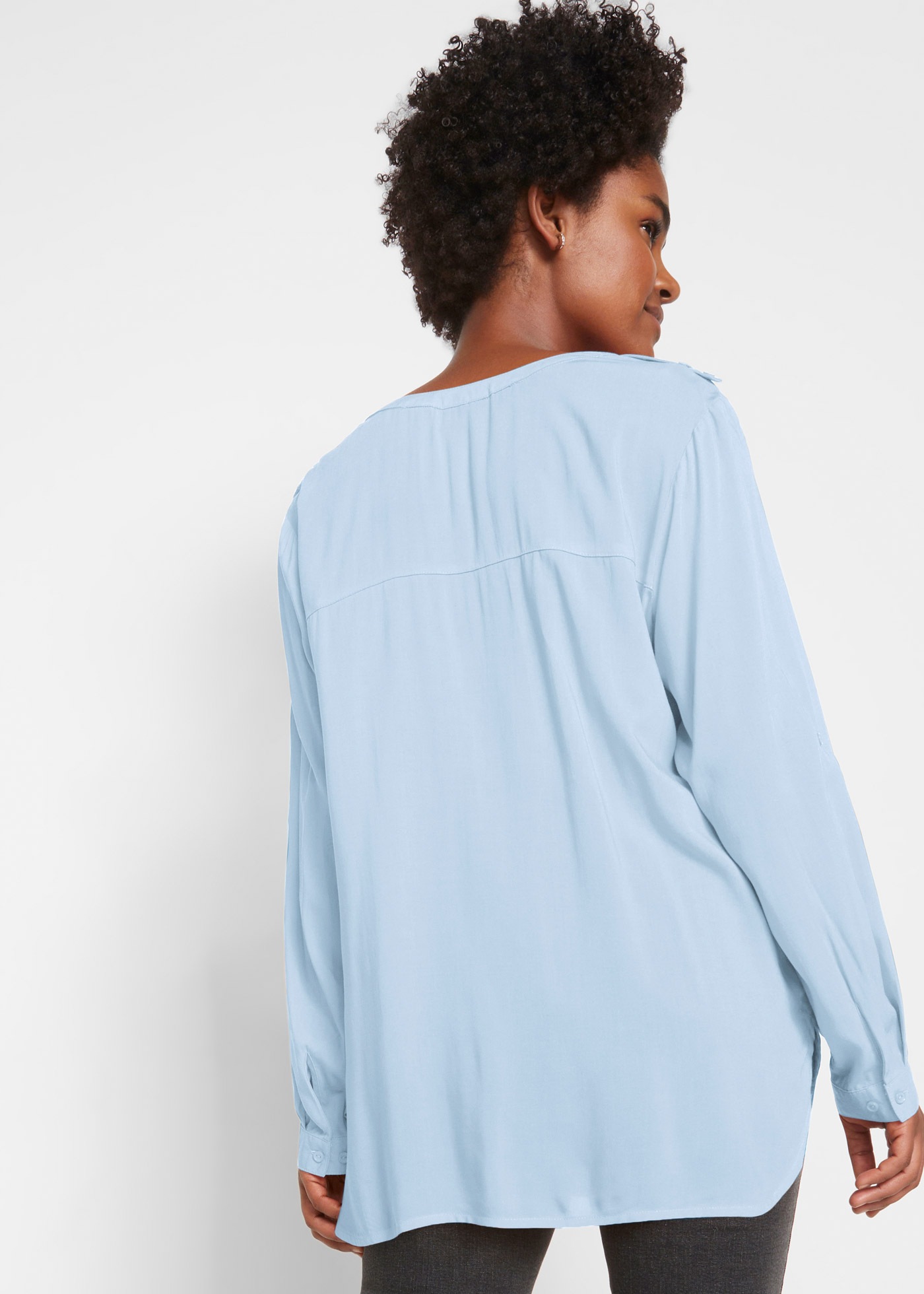 bonprix Tunika "Tunikabluse aus softer Viskose" Casual Stil, Regular Fit, m günstig online kaufen