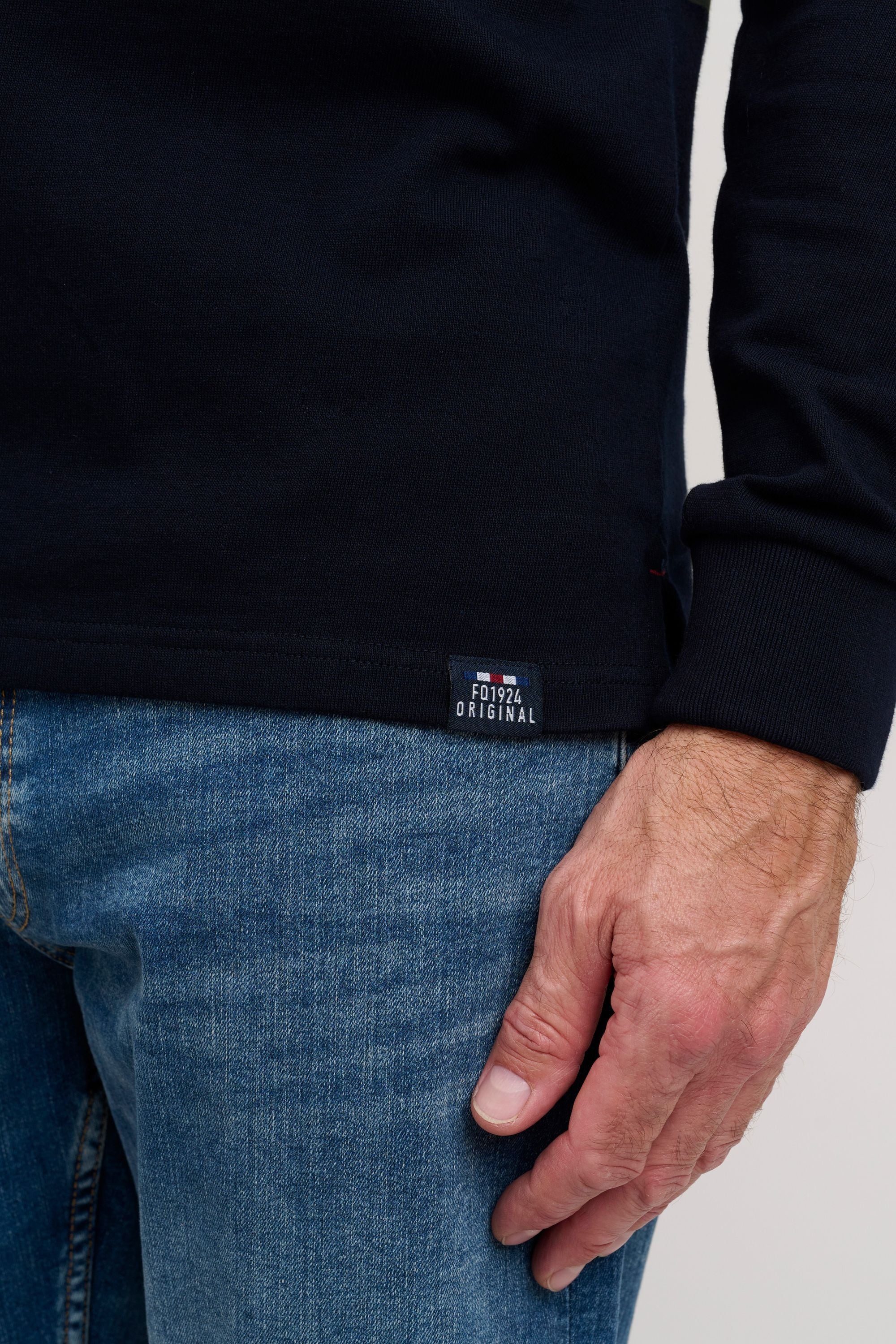 FQ1924 Langarm-Poloshirt »Langarm-Poloshirt FQMikkael«