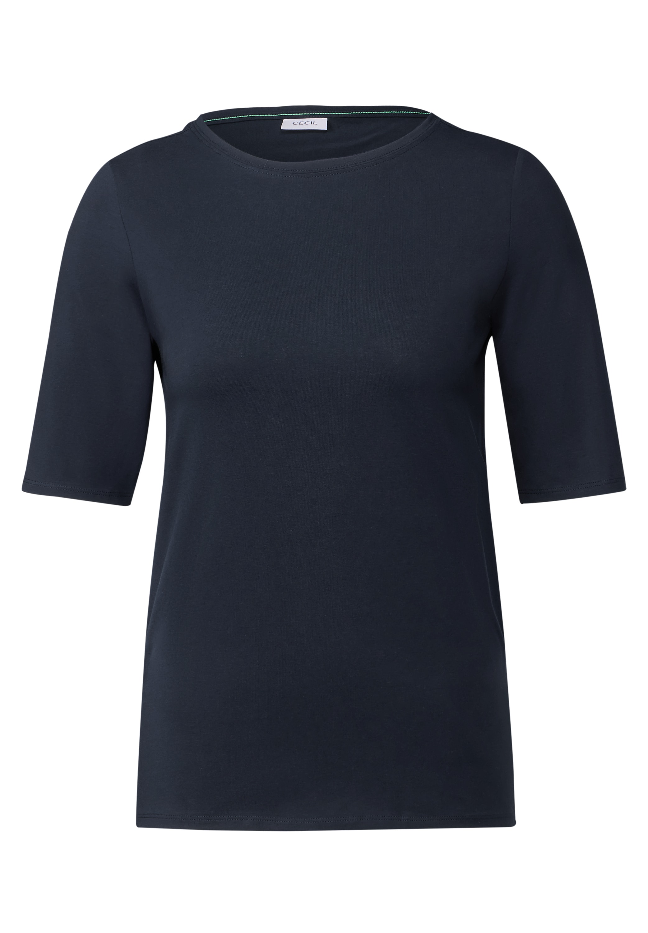Cecil T-Shirt, mit U-Boot-Ausschnitt