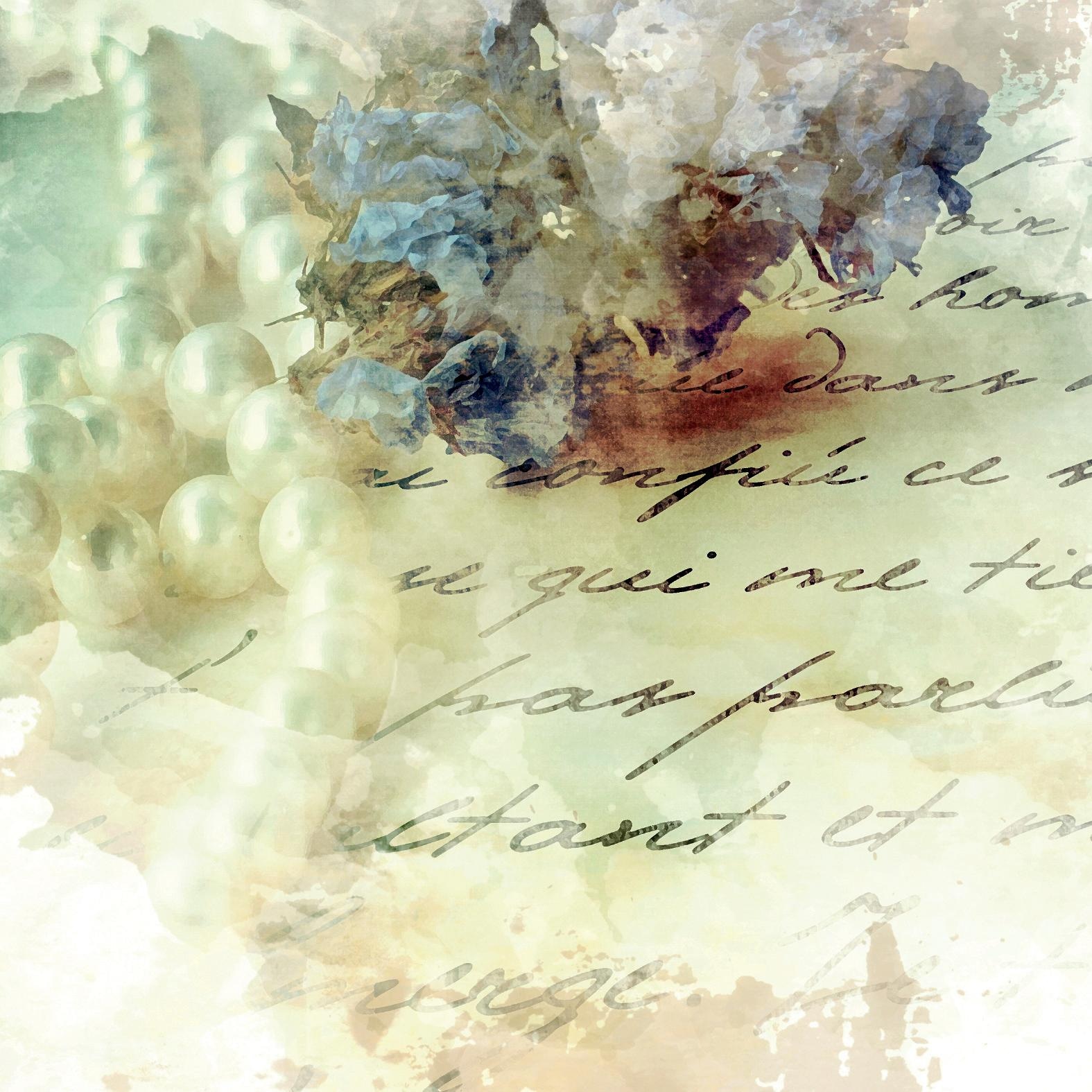 queence Dekokissen »»Handschrift«« Kissenhülle ohne Füllung, 1 Stück