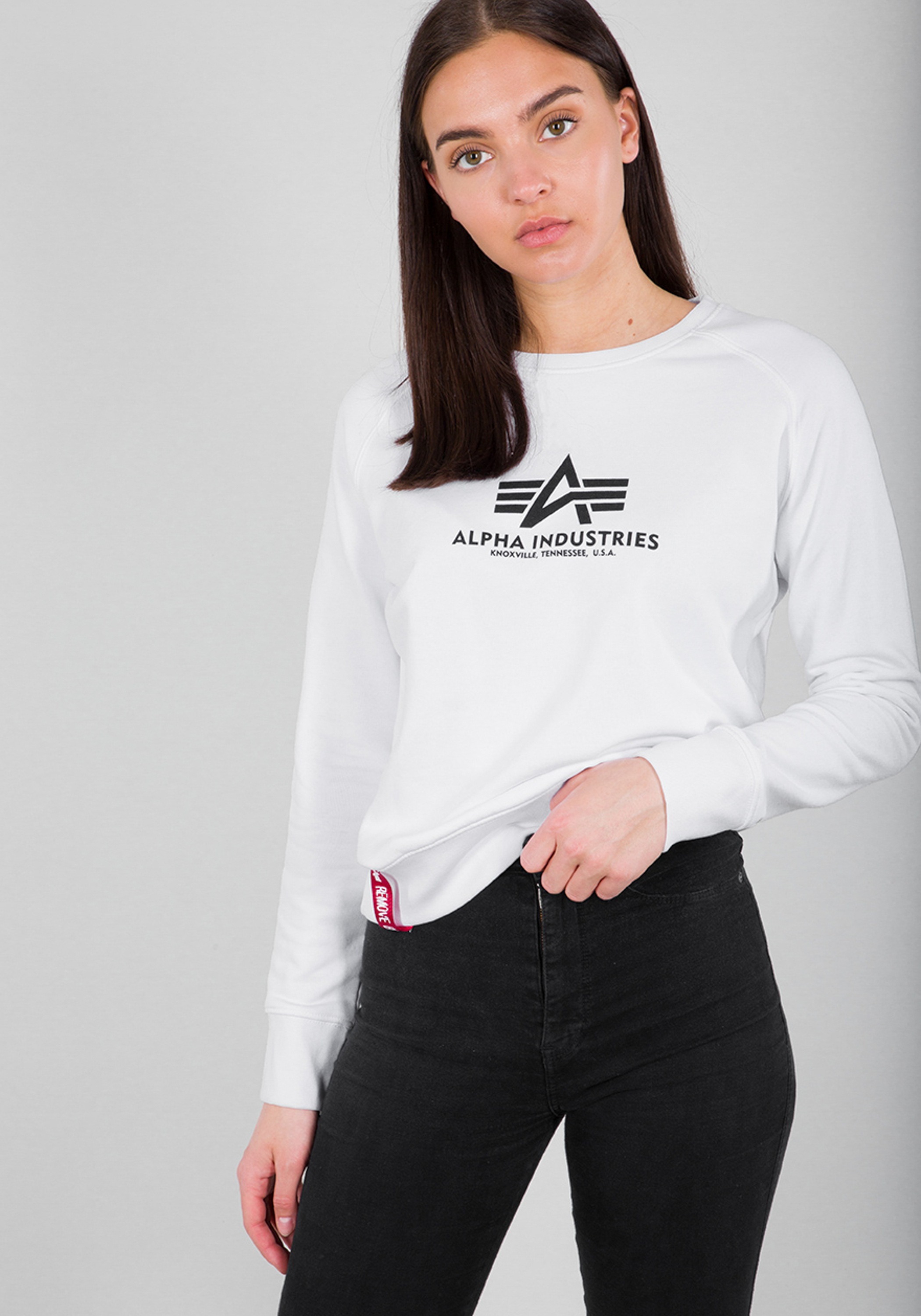 Alpha Industries Sweater »Alpha Industries Women - Sweatshirts New Basic Sweatshirt BL W«