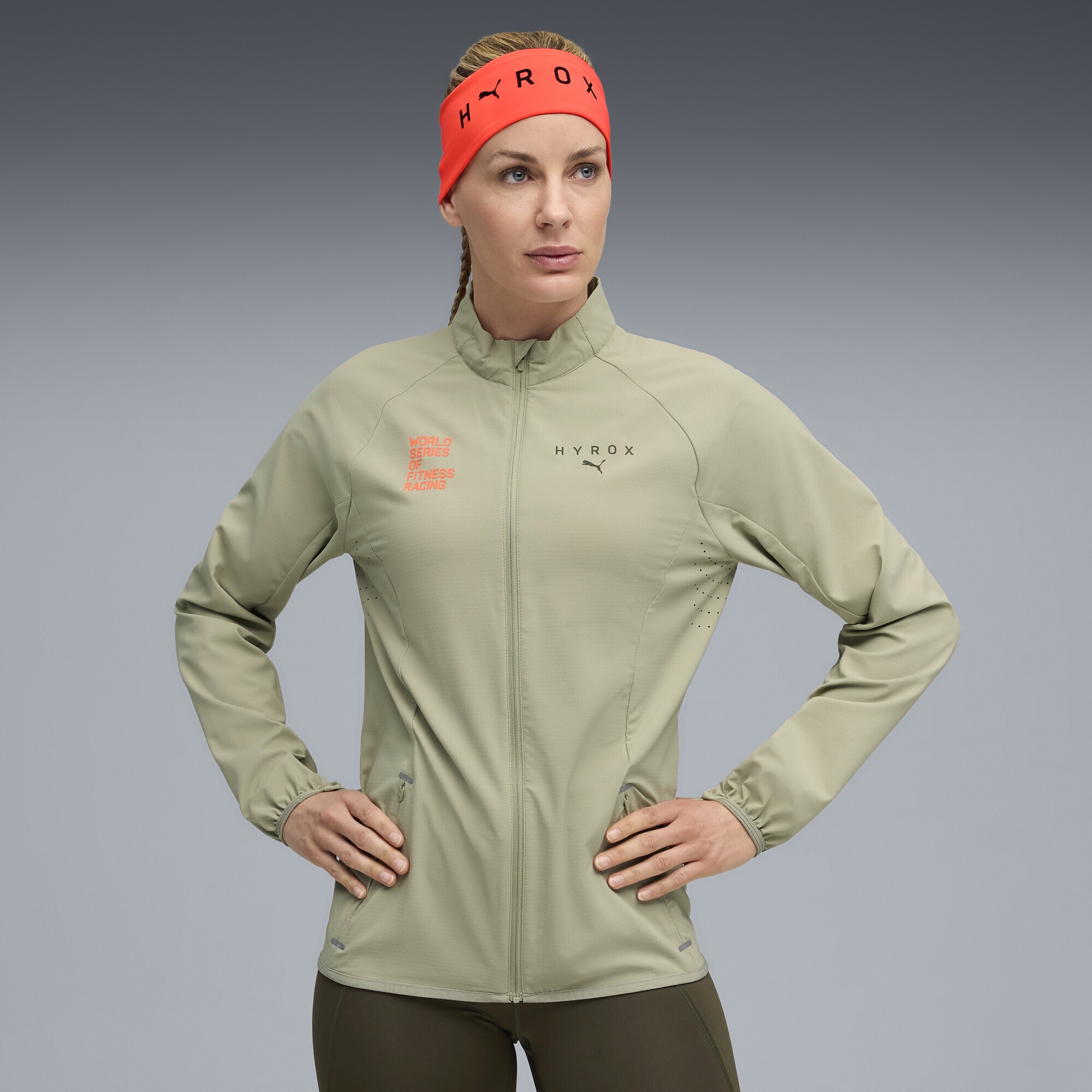PUMA Trainingsjacke »PUMA x HYROX ULTRAWEAVE Jacke Damen«