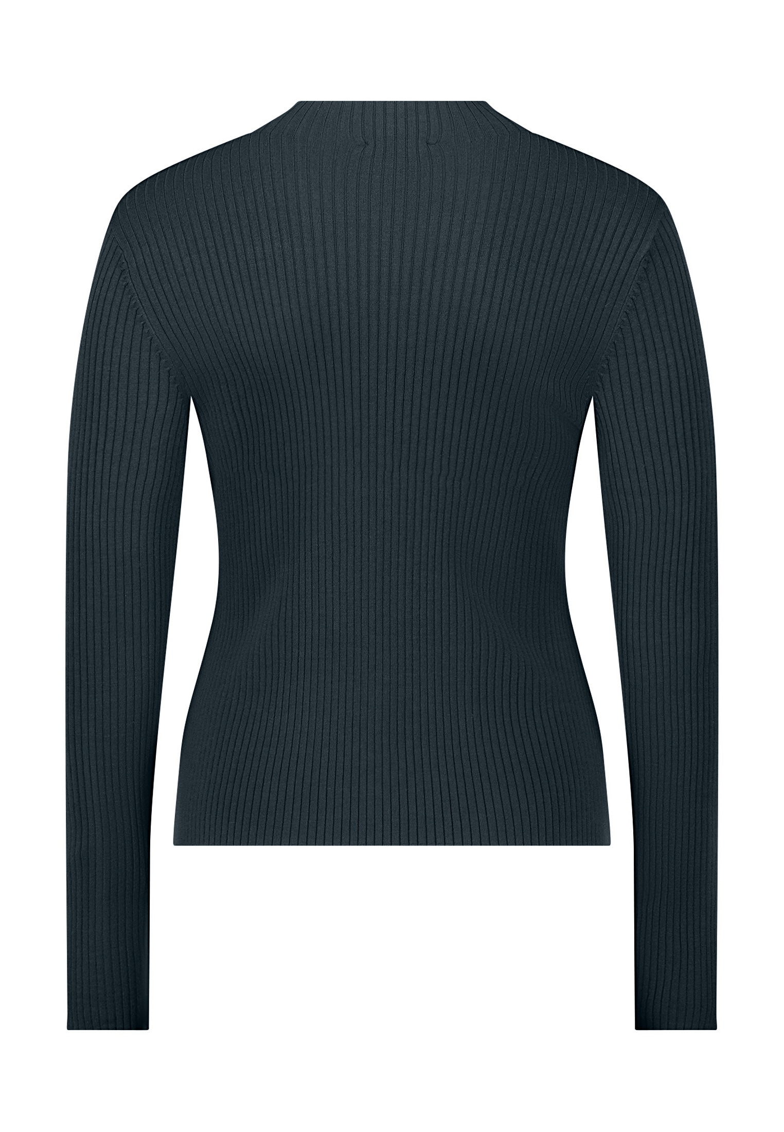 Zero Strickpullover »Damen mit Stehkragen« 1 Gerippt