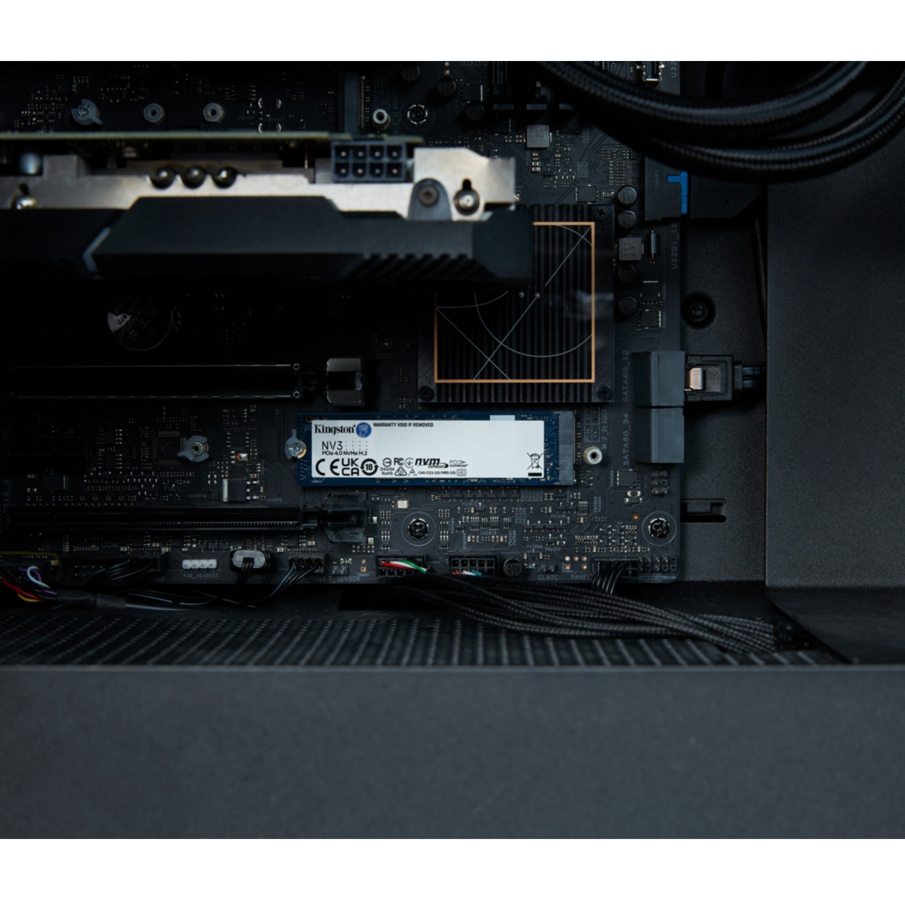 Kingston interne SSD »2000G NV3 M.2 2280 NVMe SSD«, Anschluss M.2 (2880)