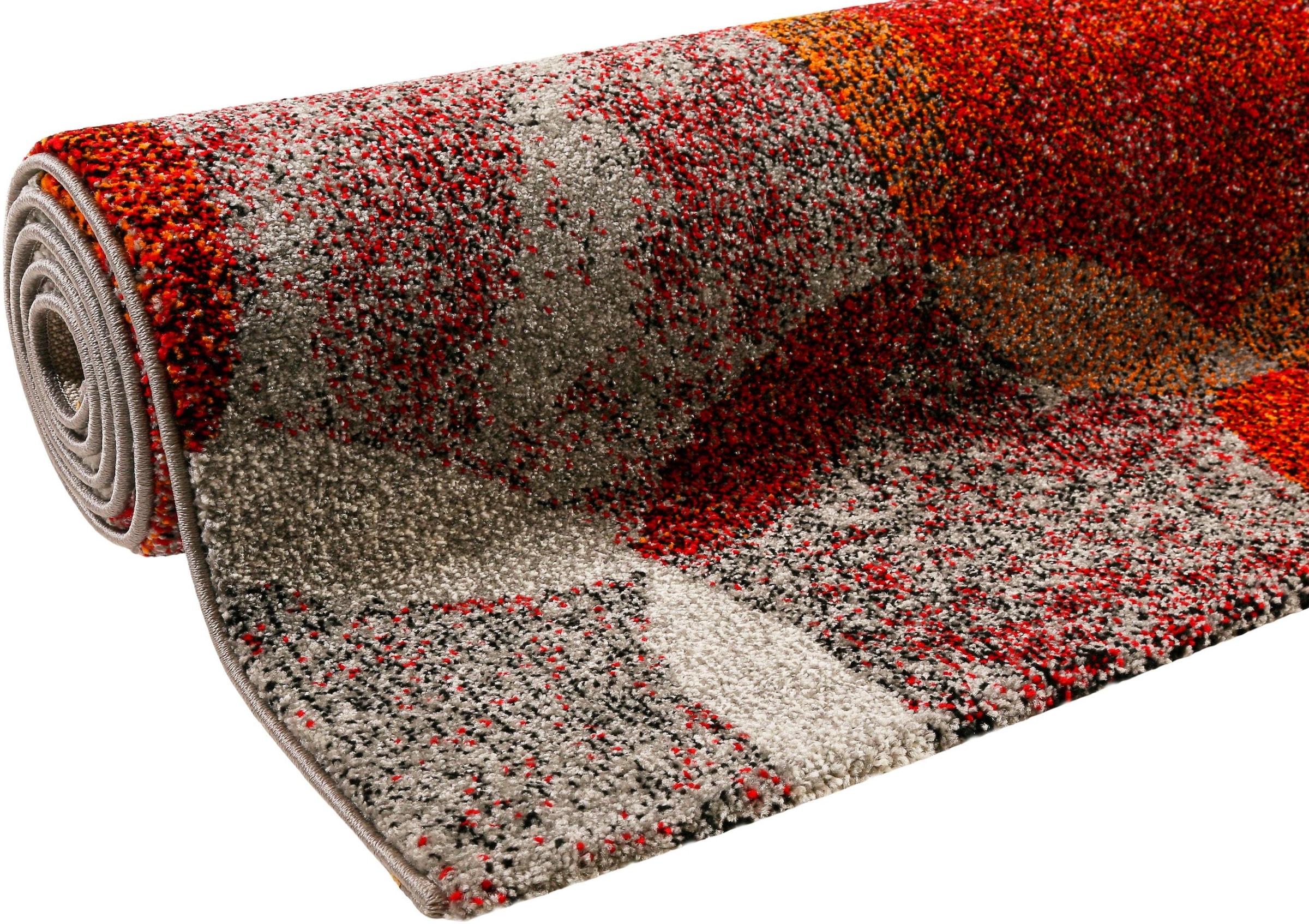 Esprit Teppich »Modernina ESP-3378«, rechteckig, 13 mm Höhe, weicher Kurzflor in modernem Design, Wohnzimmer, Schlafzimmer, bunt