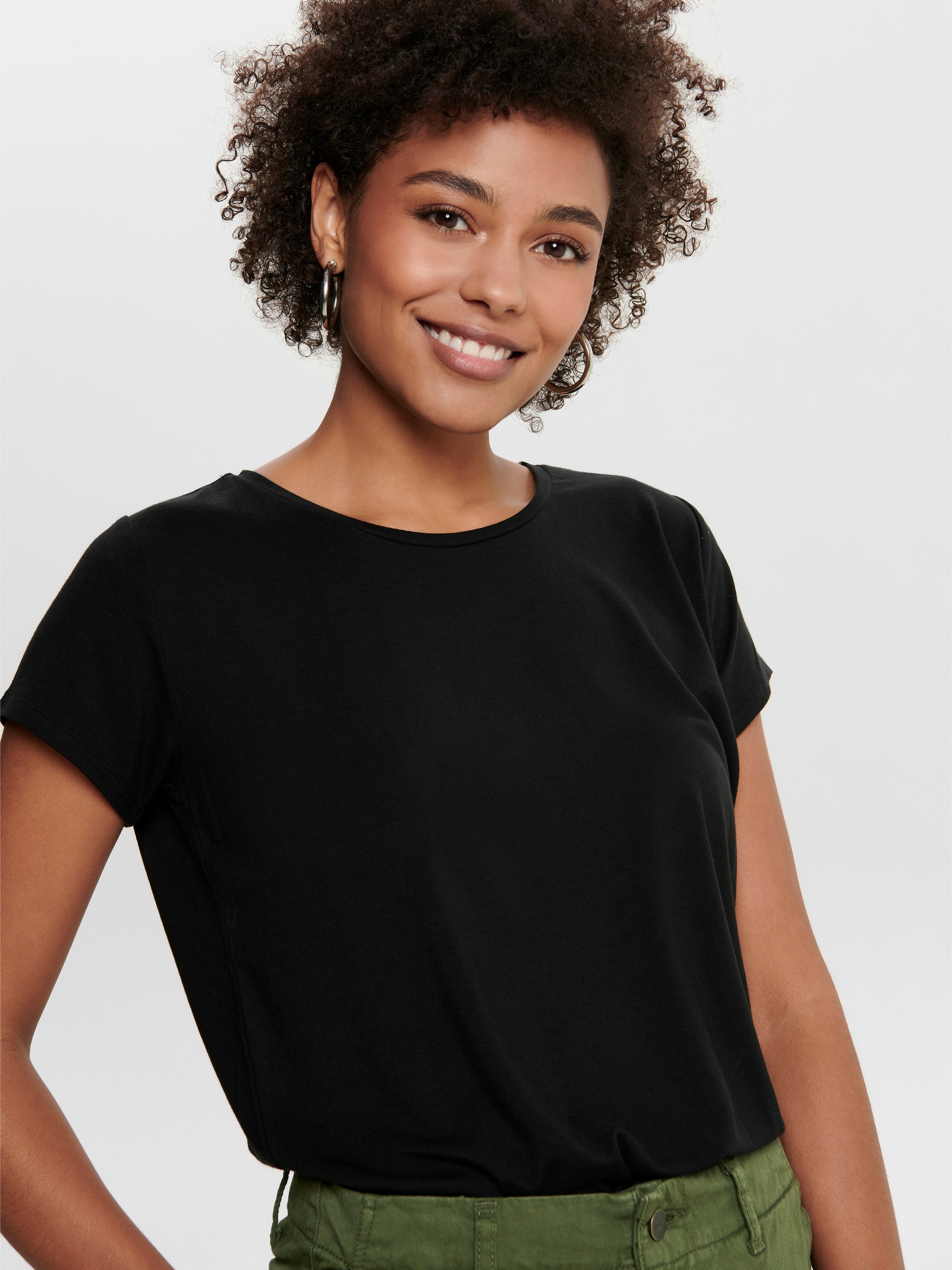 ONLY Kurzarmshirt "ONLGRACE S/S T-SHIRT CS JRS" günstig online kaufen