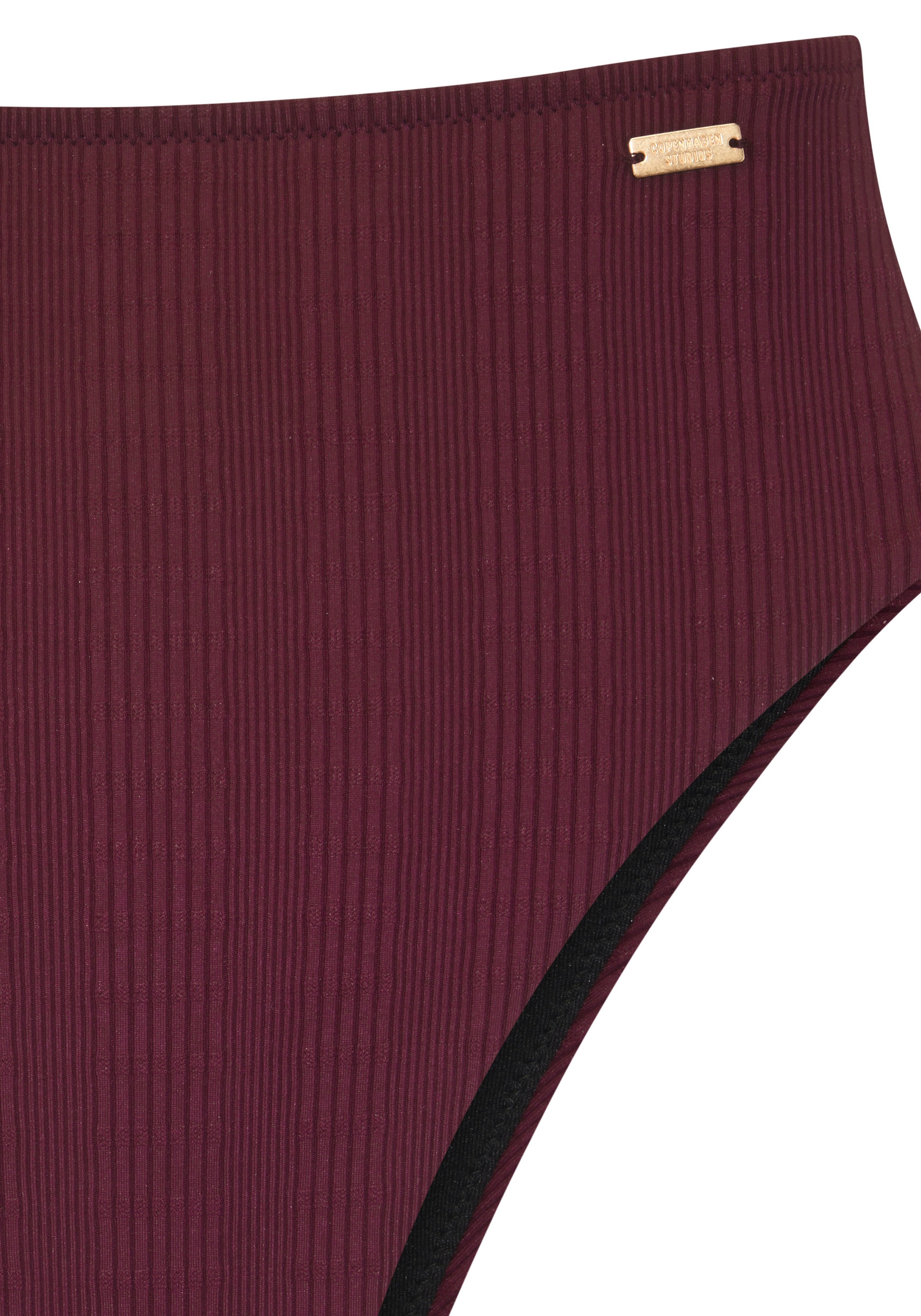 Copenhagen Studios Highwaist-Bikini-Hose "Nela", mit höherem Beinausschnitt günstig online kaufen