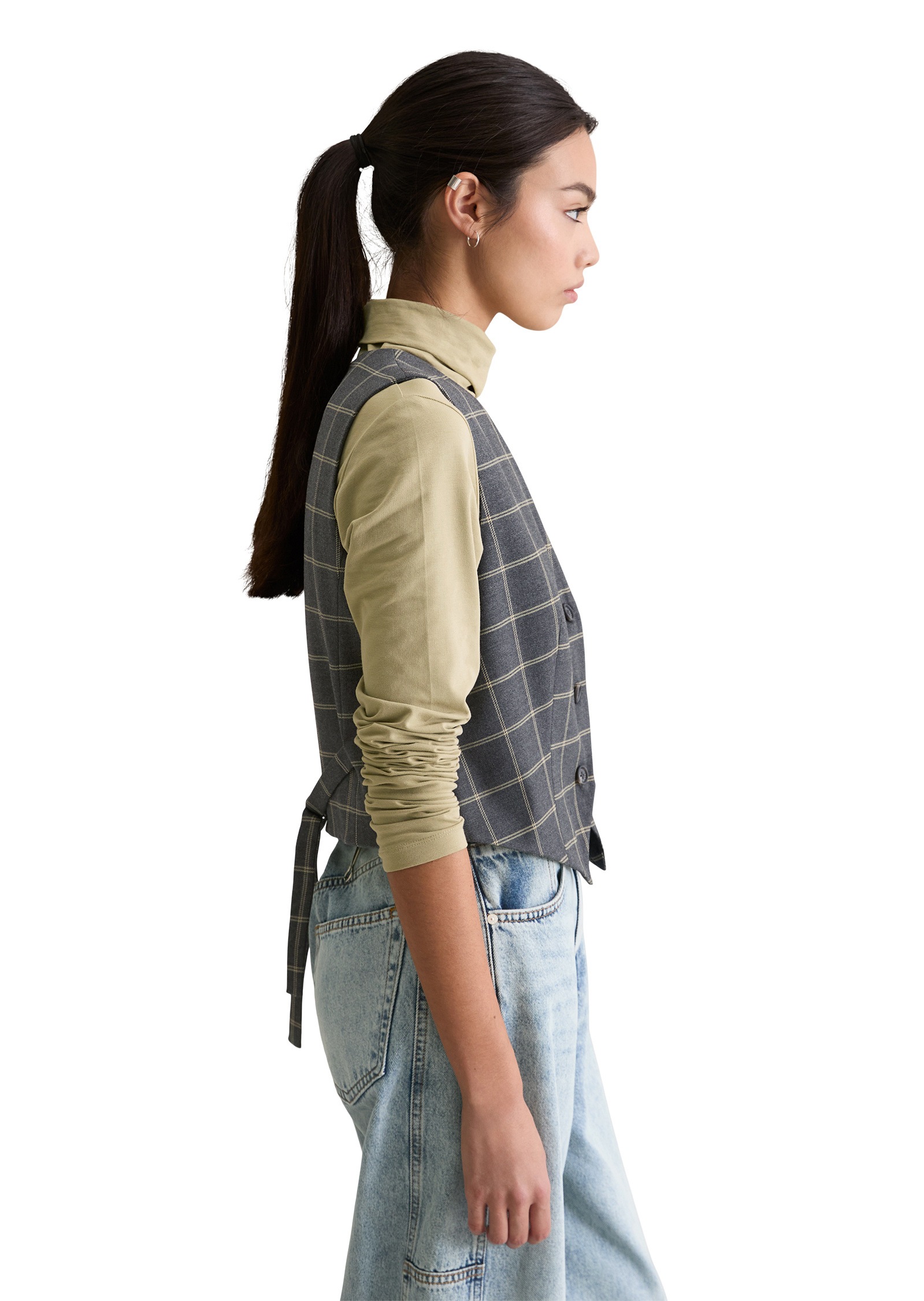 Marc OPolo DENIM Steppweste "mit recyceltem Polyester und Viskose" günstig online kaufen