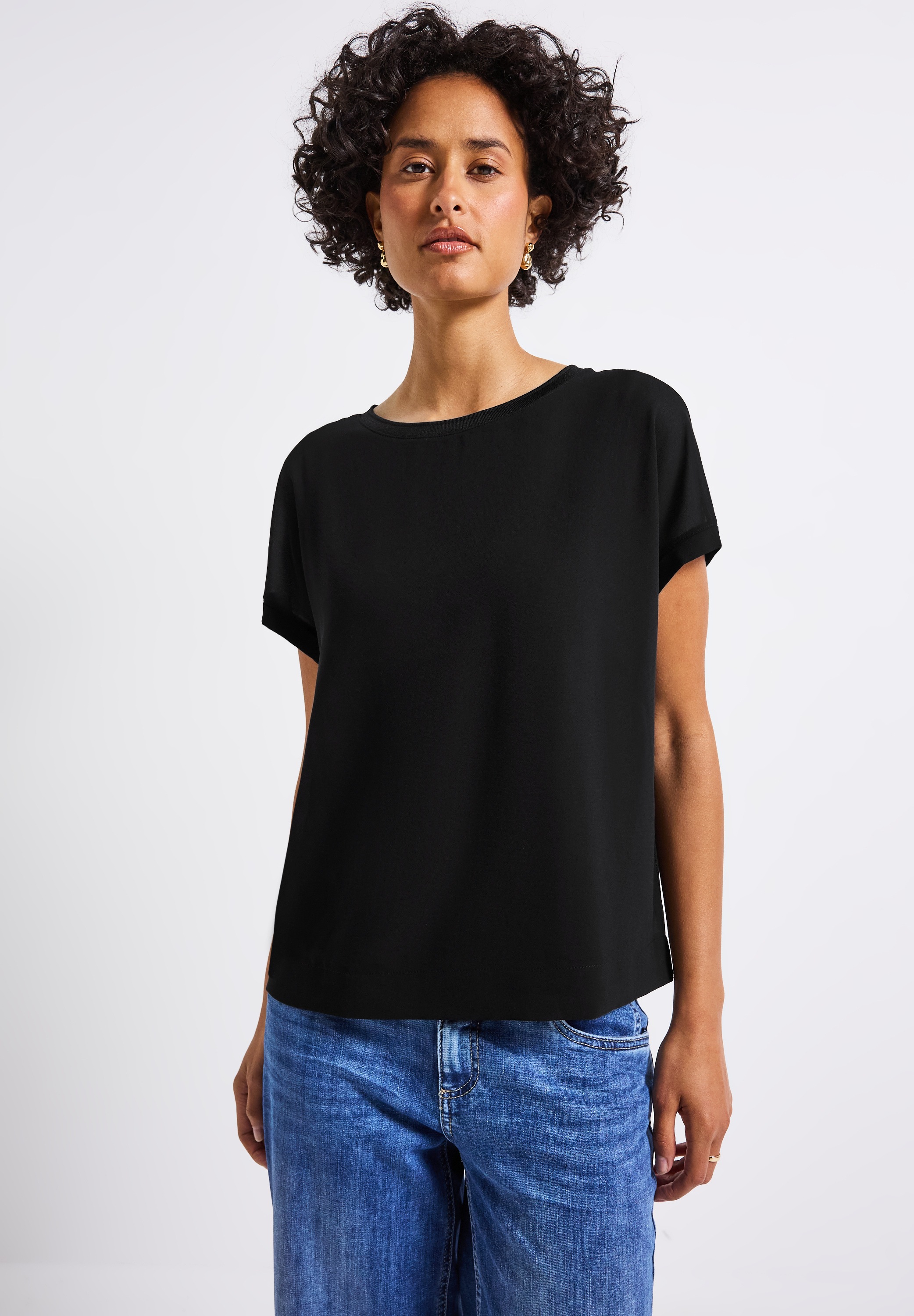 STREET ONE T-Shirt aus softer Viskose günstig online kaufen
