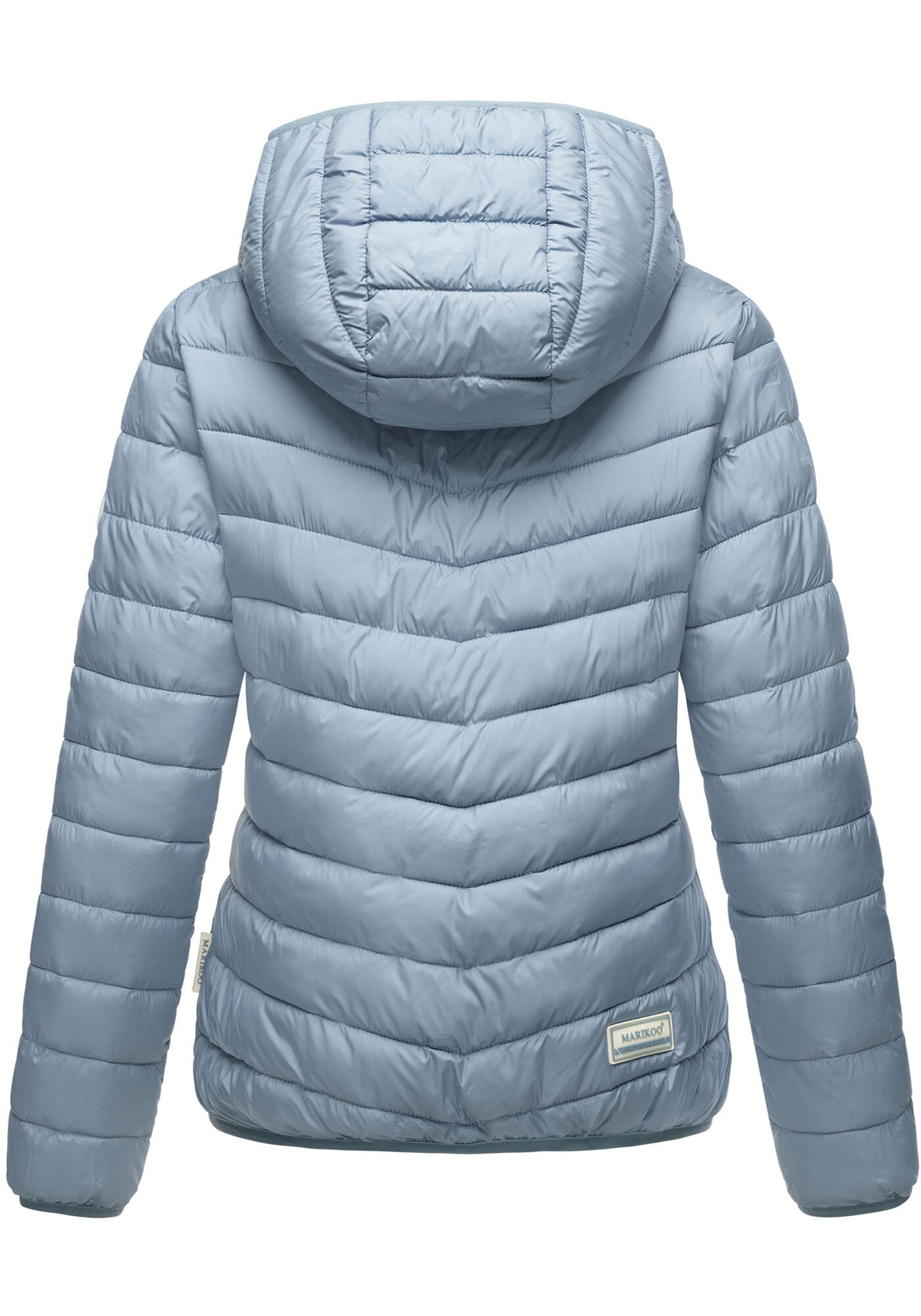 Marikoo Winterjacke »Pack mich ein«, Mit Kapuze und Beutel zum Verstauen der Jacke