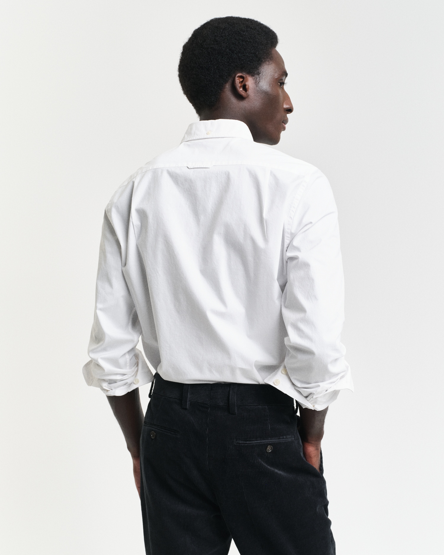 Gant Langarmhemd »Slim Fit Popeline Hemd leichte Baumwolle strapazierfähig pflegeleicht«, mit klassischer Logostickerei auf der Brust
