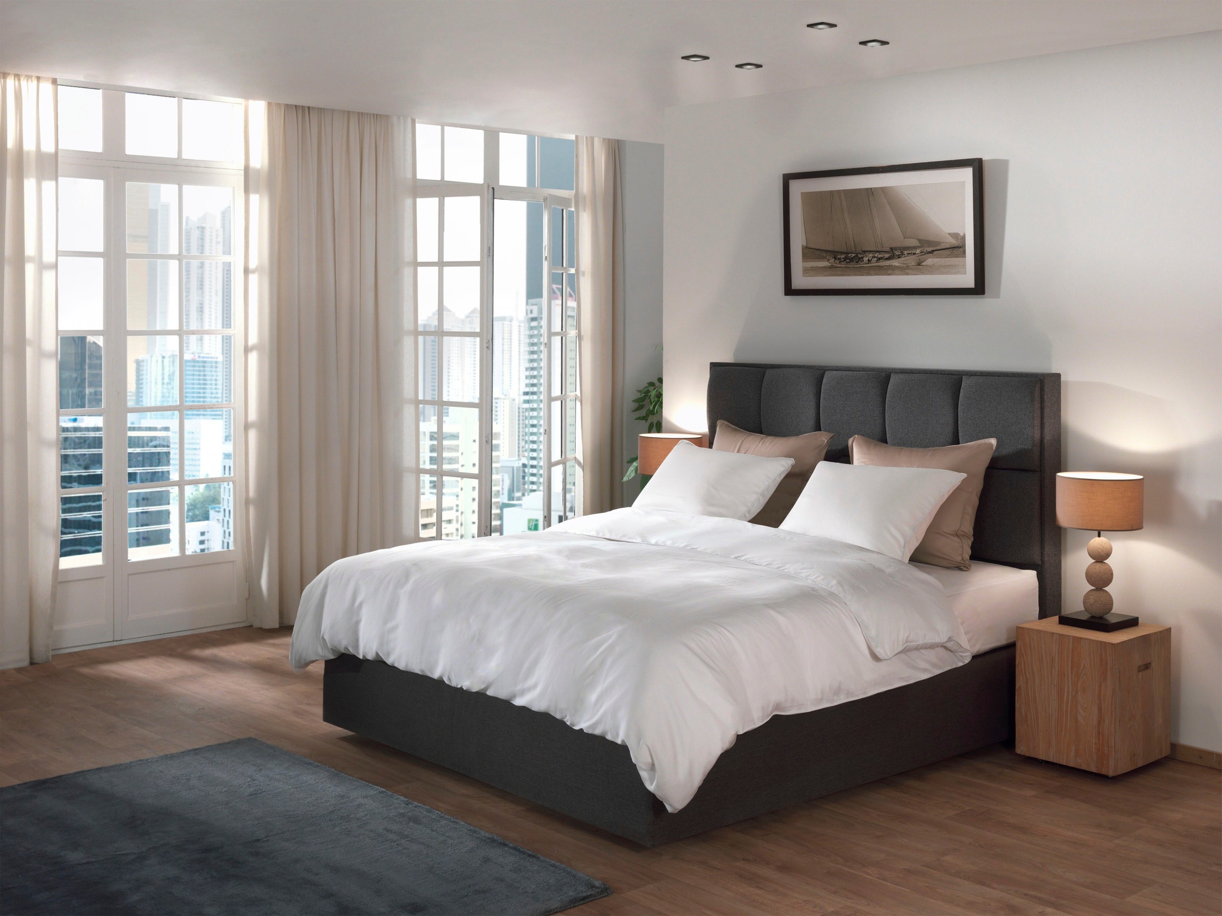 YELLOW Bettwäsche "Suite-New-York" 2 Stk. tlg. Bettwäsche aus 100% hochwert günstig online kaufen