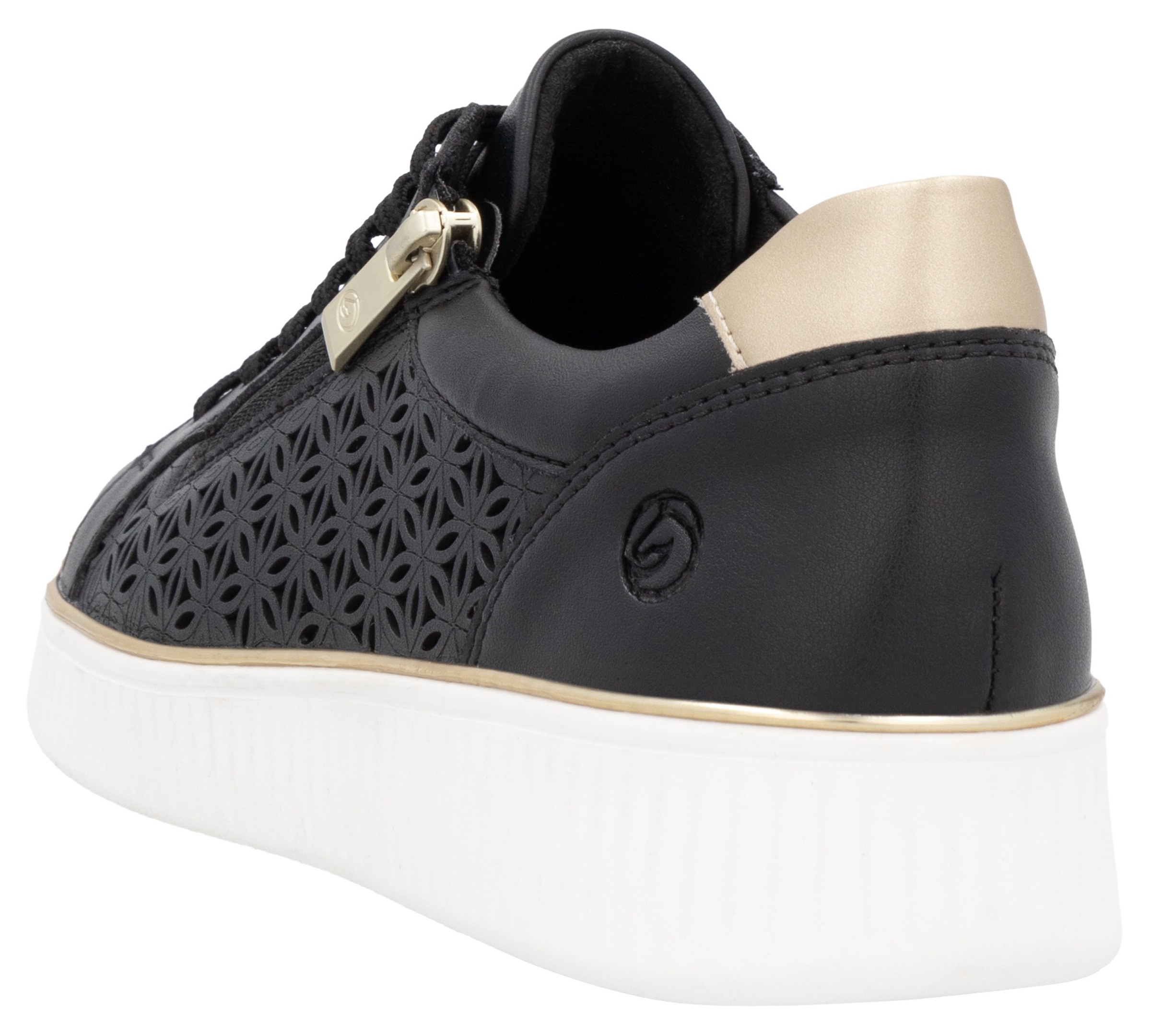 Remonte Plateausneaker, Freizeitschuh, Schnürer, Halbschuh mit Perforation