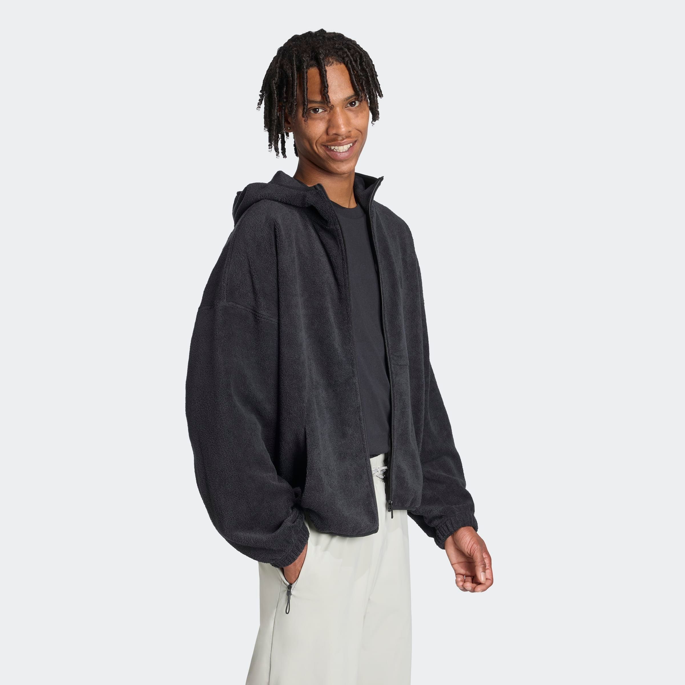 adidas Sportswear Kapuzensweatshirt »M FI SL SHRP FZ«
