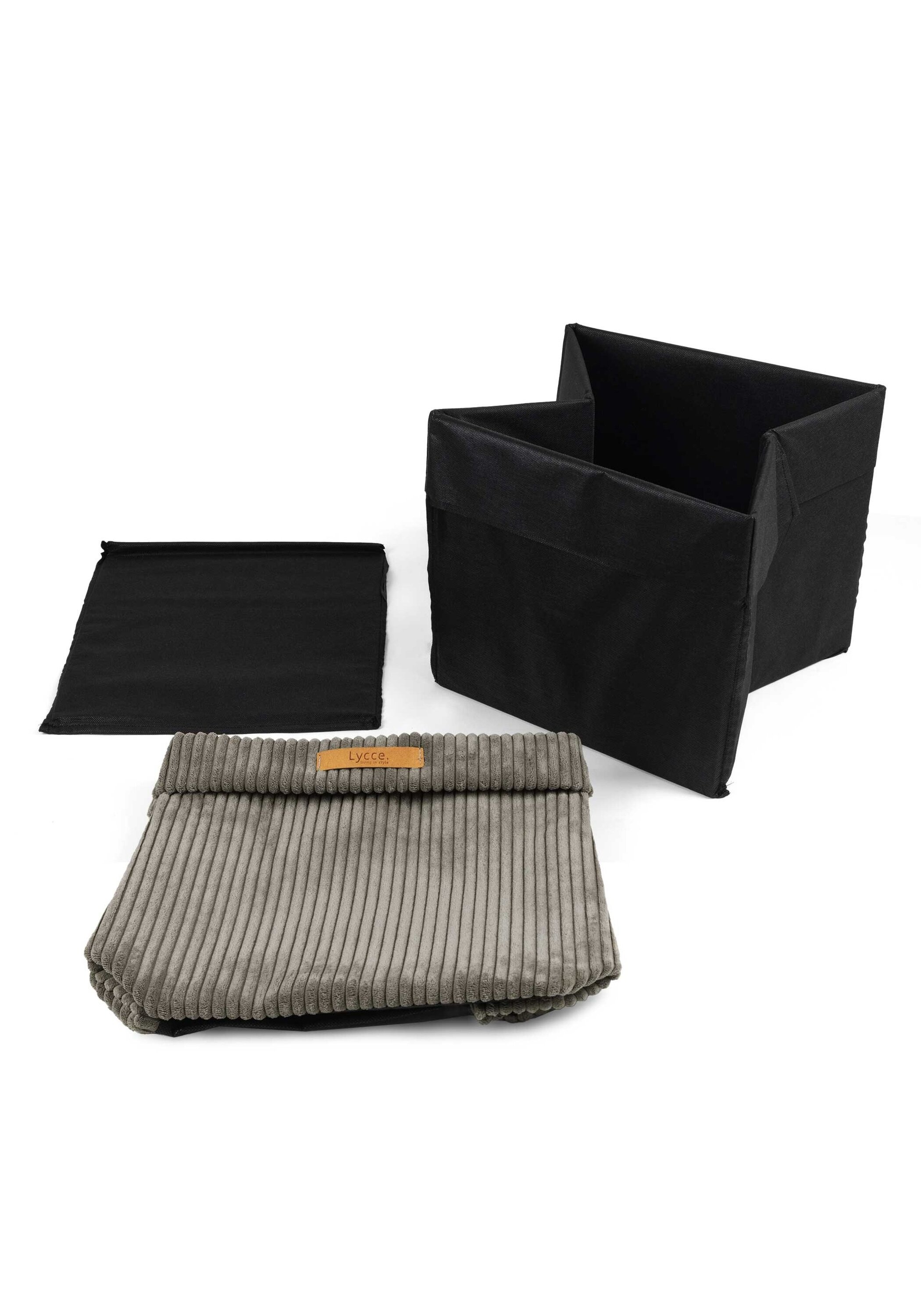 Lycce Aufbewahrungsbox »Aufbewahrungskorb Faltbare Aufbewahrungsbox Cord 2P 2er Pack«