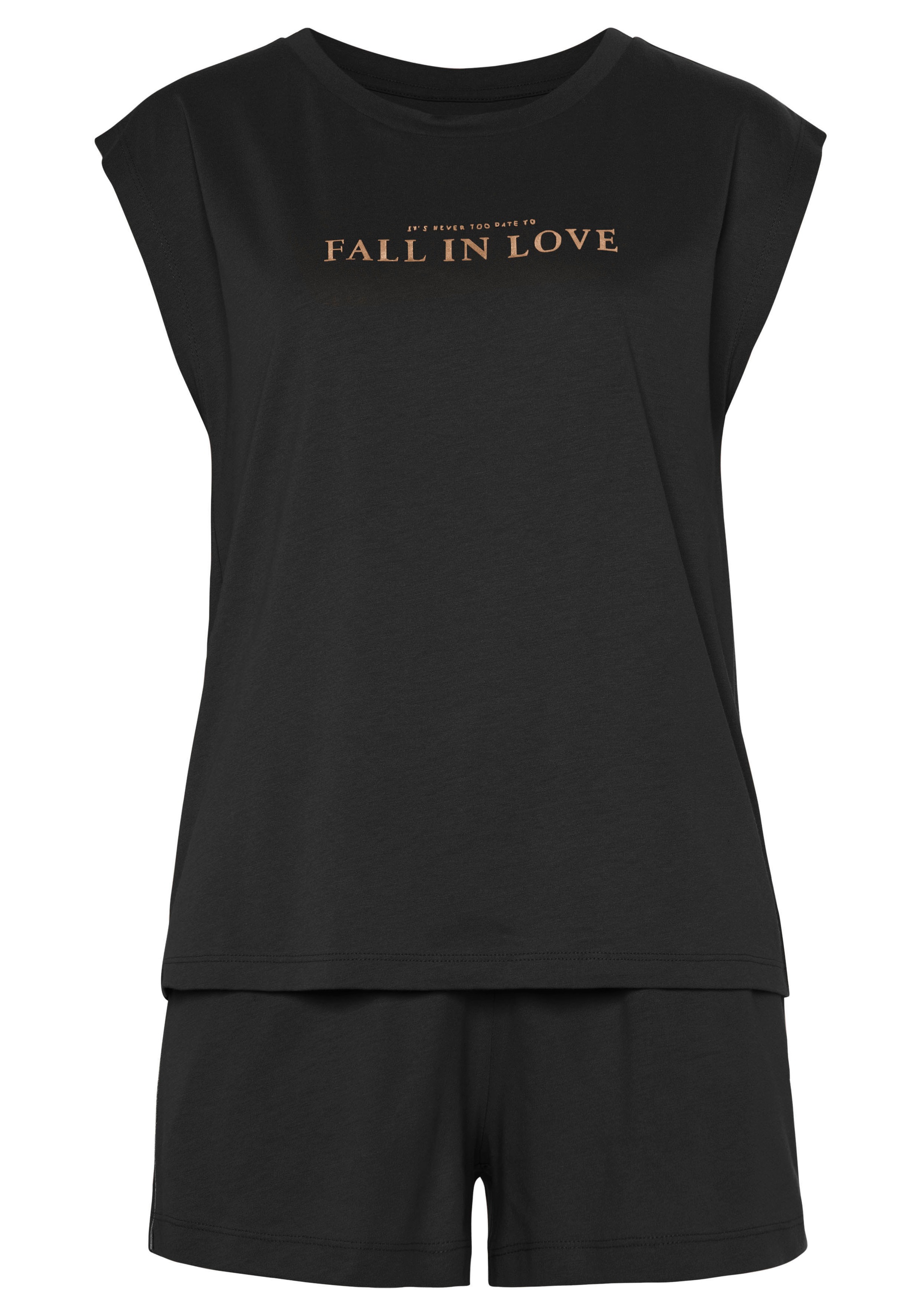 Vivance Dreams Shorty Set, 2-teilig, 2 tlg. mit schönem Foildruck günstig online kaufen