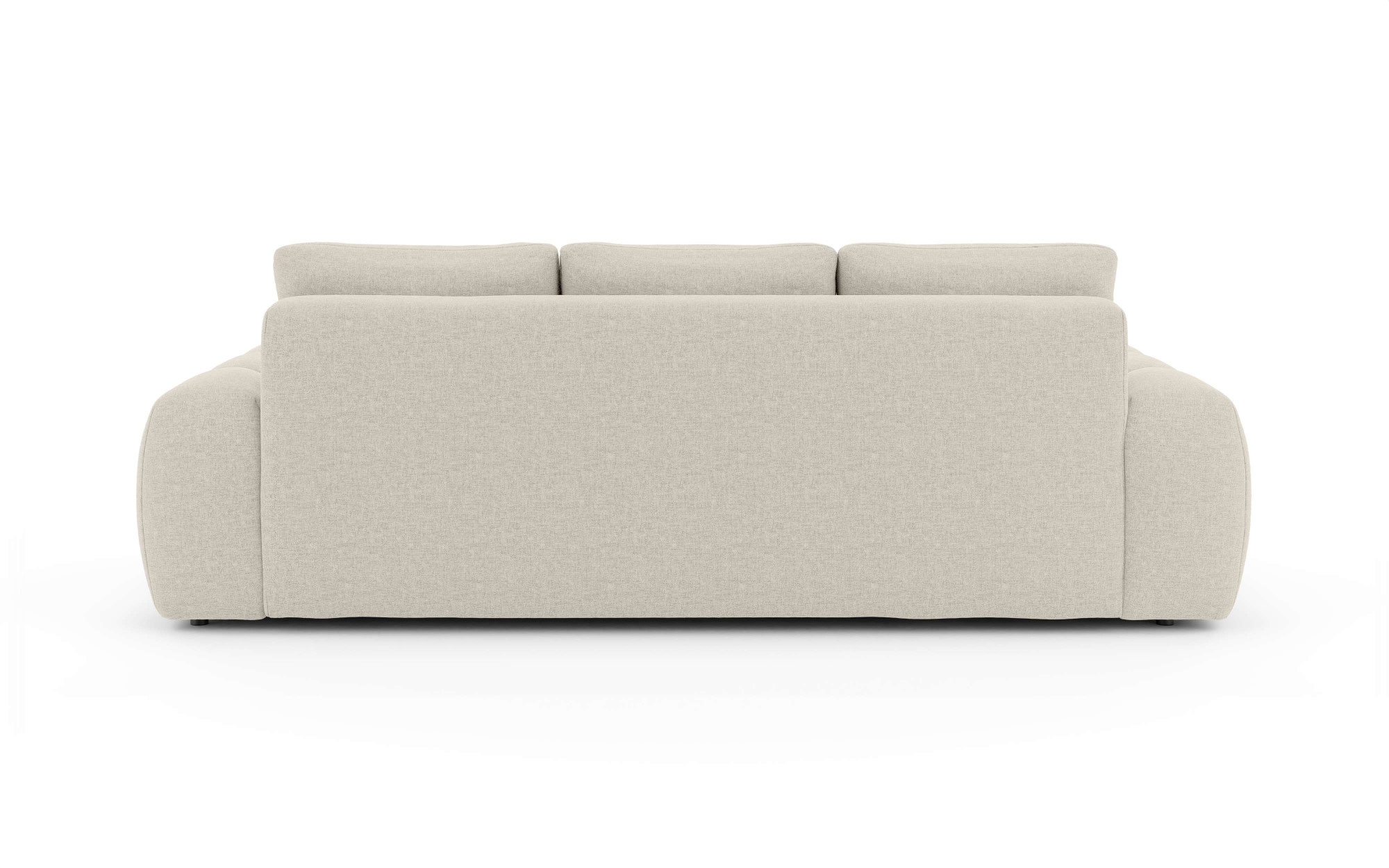 OTTO home 3-Sitzer »AZITA optionale Schlafsofa mit Bettkasten, Breite 253cm« Sofa mit Wellenunterfederung, Bubble-Optik, Verlässliche Qualität