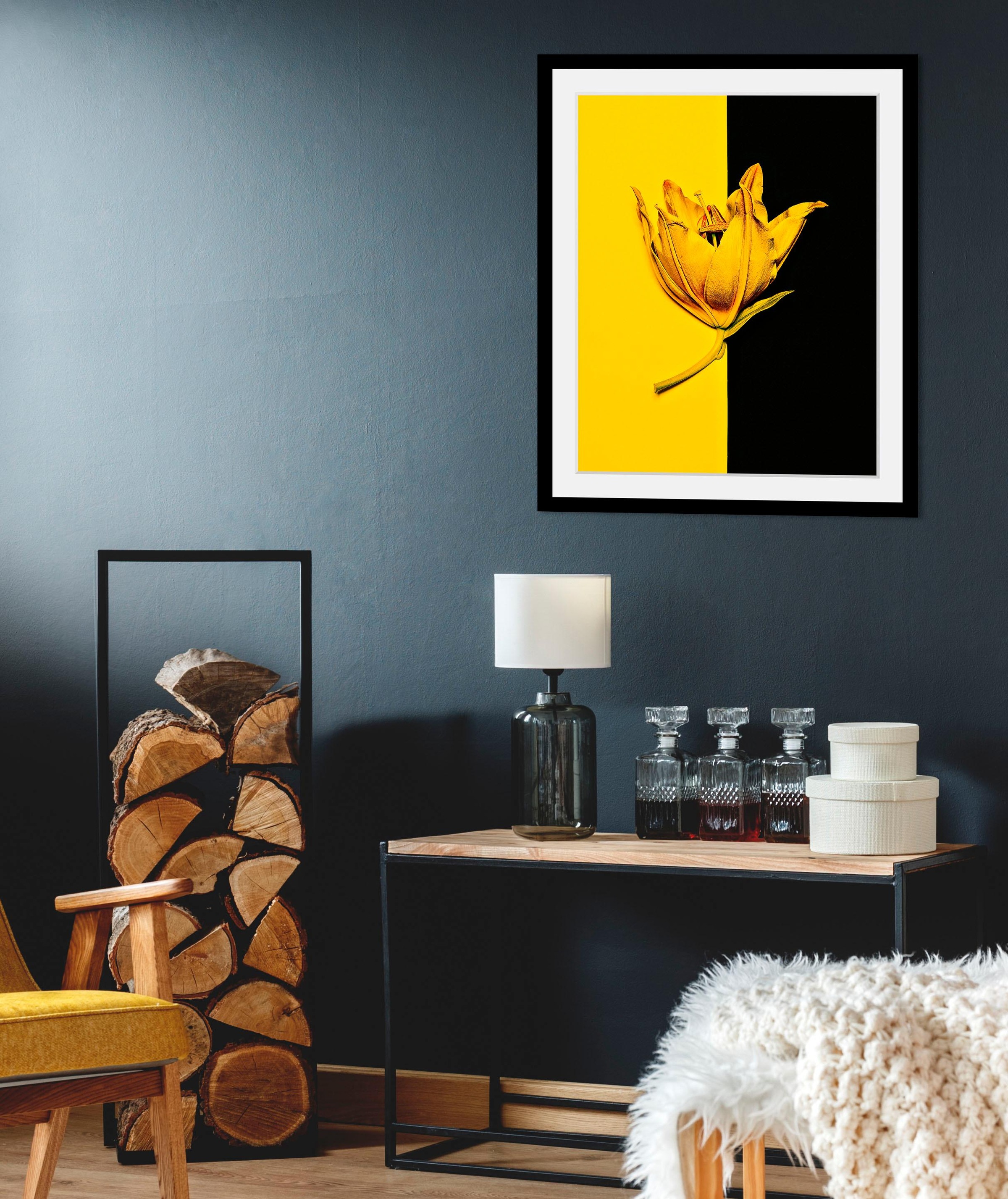 queence Bild "Blüte", Blumen-Blumenbilder-Pflanzen-Kunst, HD Premium Poster günstig online kaufen