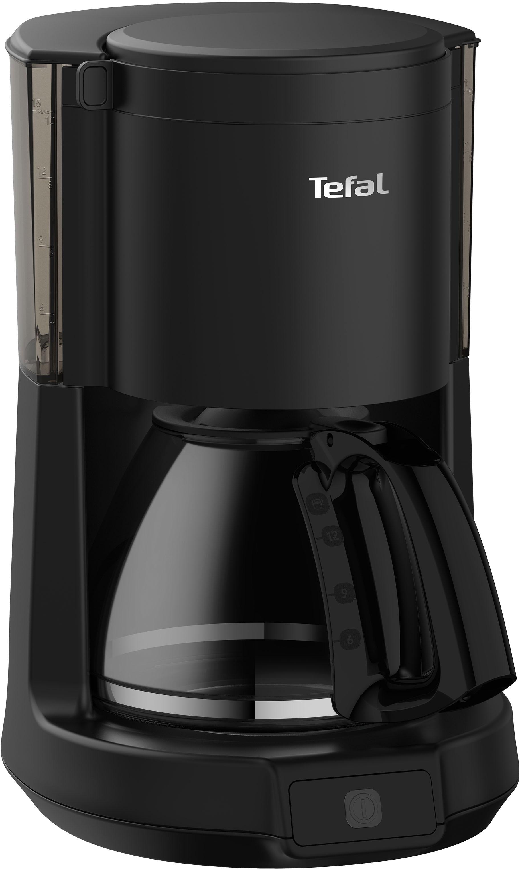 Tefal Filterkaffeemaschine »CM272N Principio Select«, 1,25 l Kaffeekanne, 1x4, bis 15 Tassen, Warmhaltefunktion, autom. Abschaltung nach 30 Min.