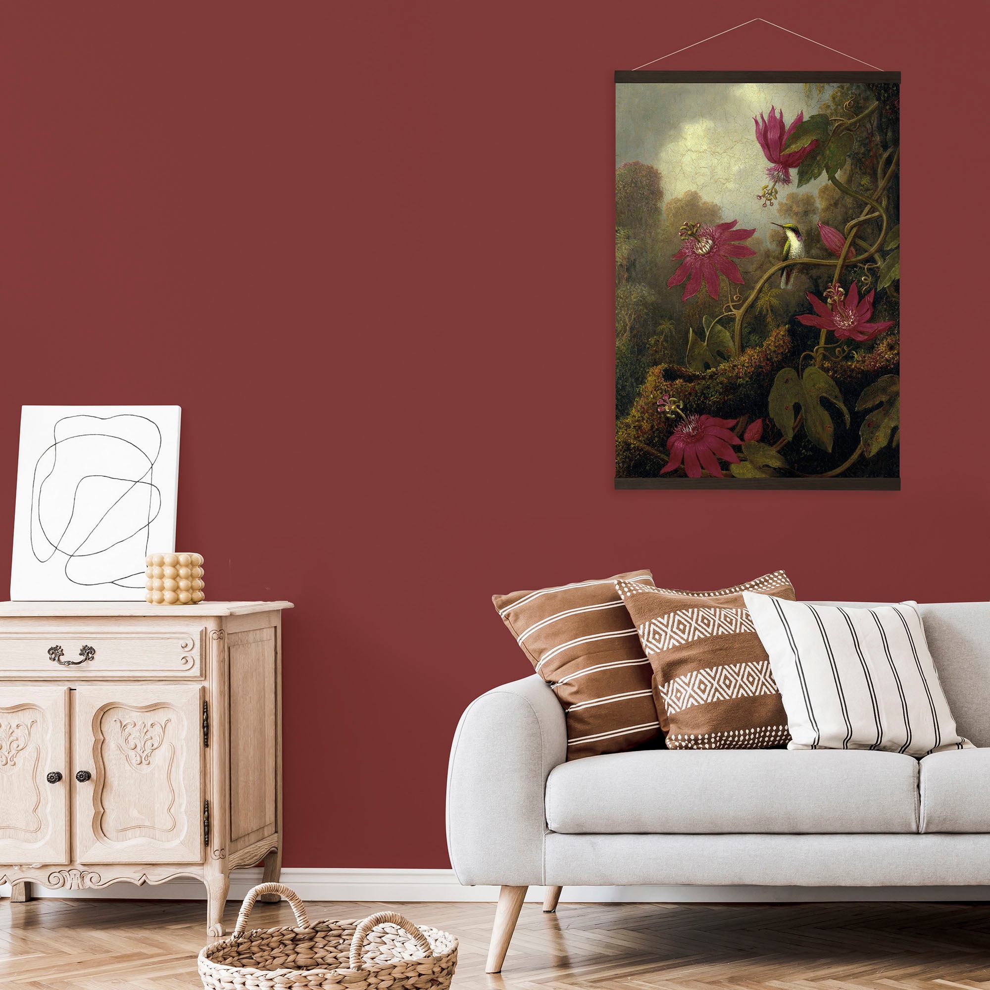 Art for the home Leinwandbild "Vogel Landschaft" 1 Stk. tlg. Luxus Kakemono günstig online kaufen