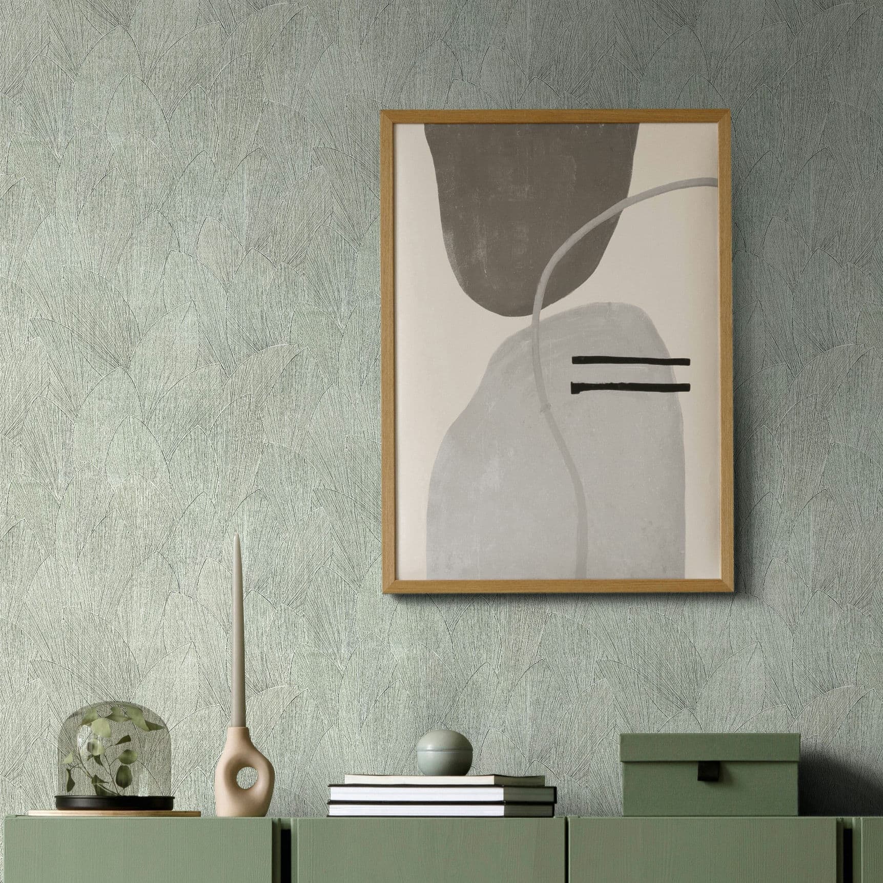 Marburg Vliestapete »Tapete Leaf Harmony« floral geprägt moderne Vliestapete für Wohnzimmer Schlafzimmer Küche