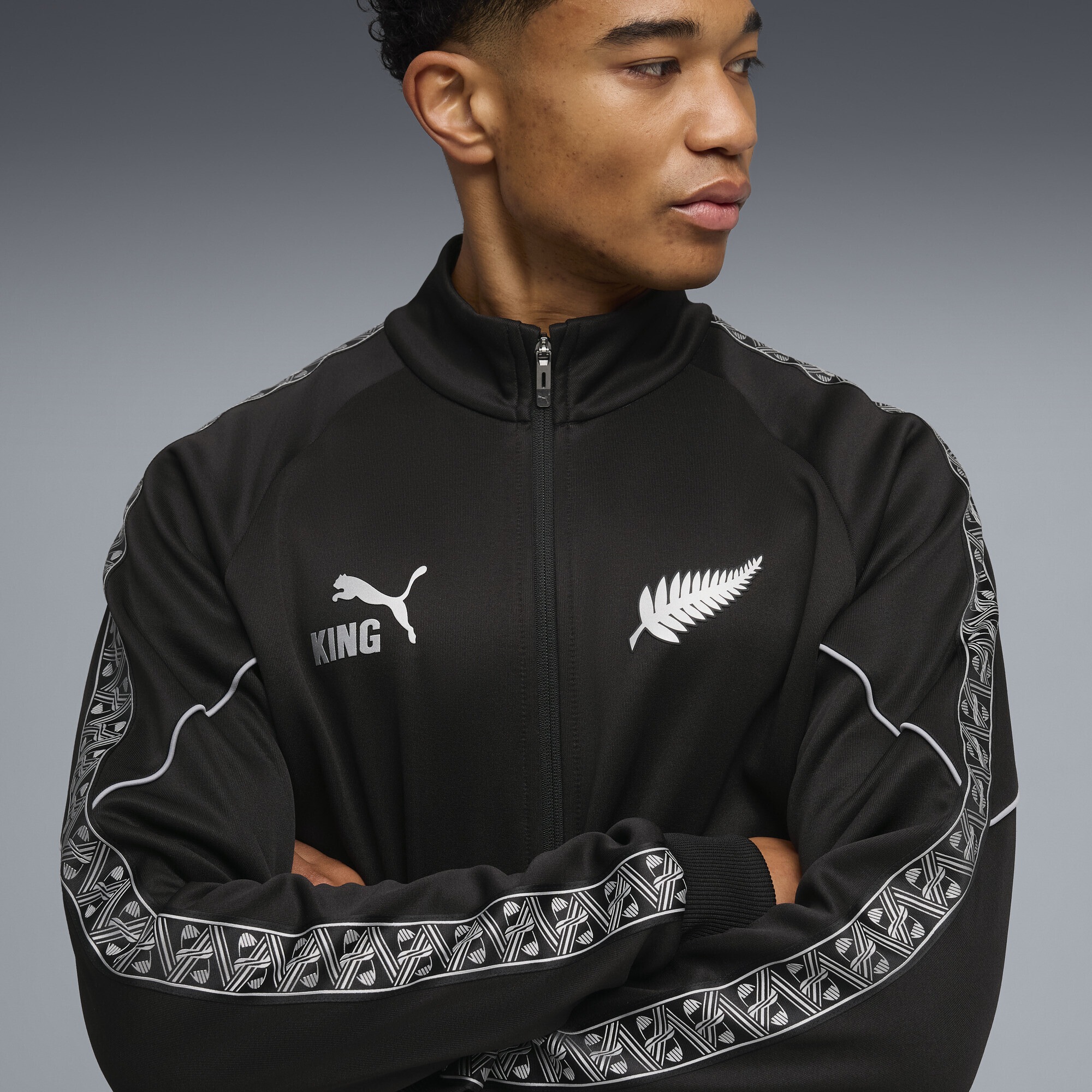 PUMA Sweatjacke »Neuseeland KING Anthem Jacke Herren«