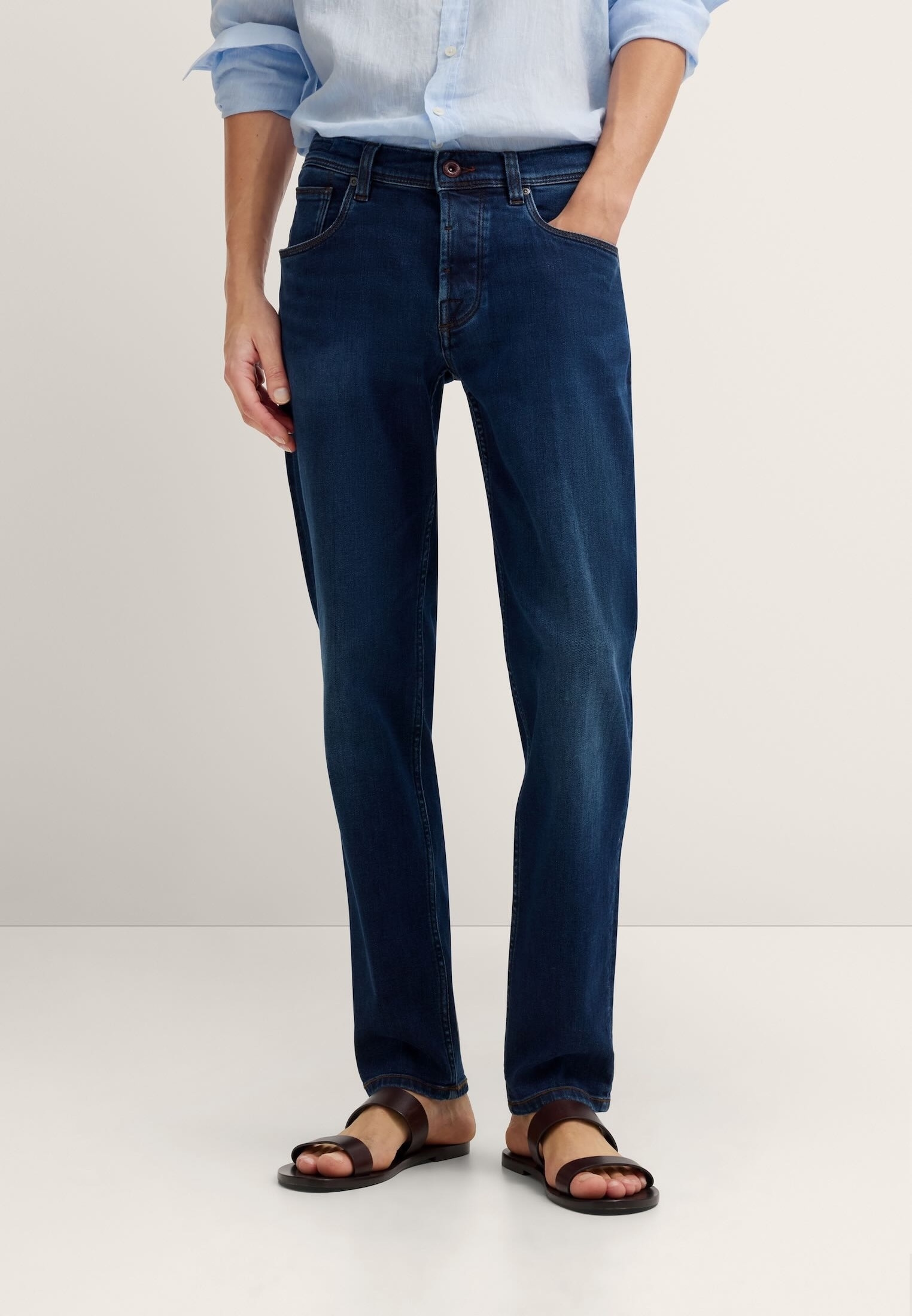 bugatti 5-Pocket-Jeans "Slim Fit" italian premium denim fabric günstig online kaufen