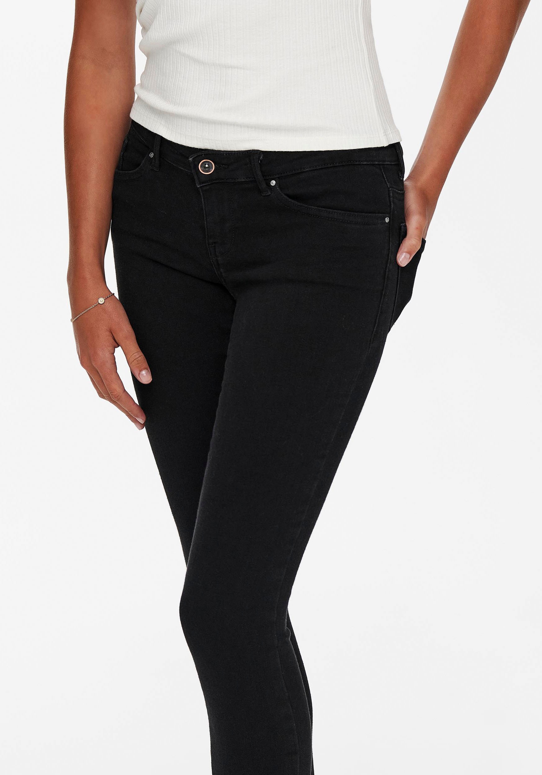 ONLY Skinny-fit-Jeans »ONLCORAL SL SK POWER DNM« für kaufen | BAUR