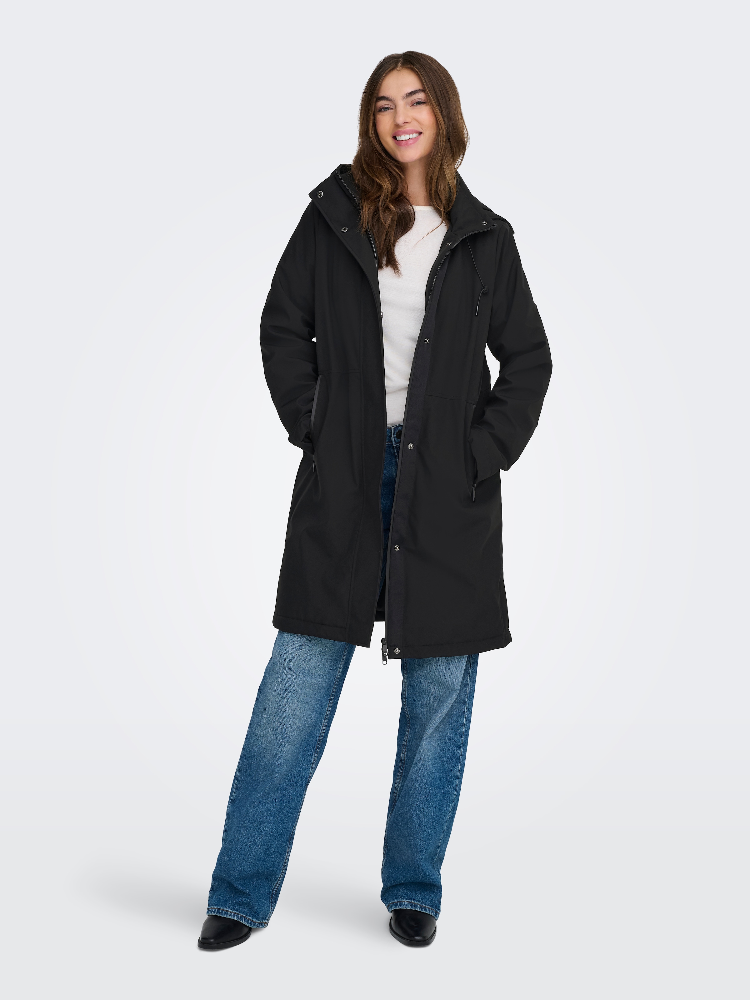 ONLY Parka »ONLKARA LIFE PARKA CC OTW«, mit Kapuze