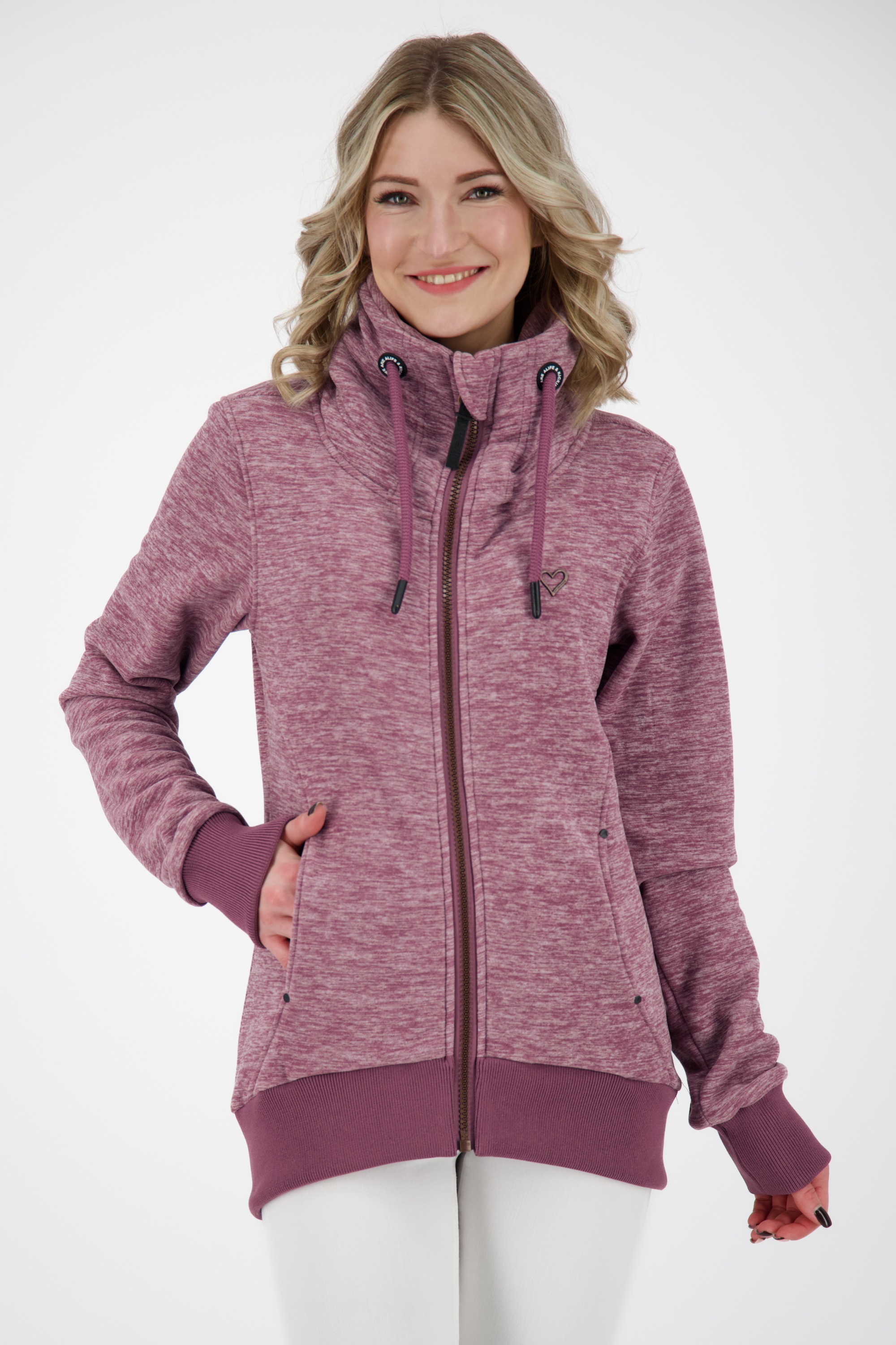 Alife & Kickin Kapuzensweatjacke »Damen VivianAK F«