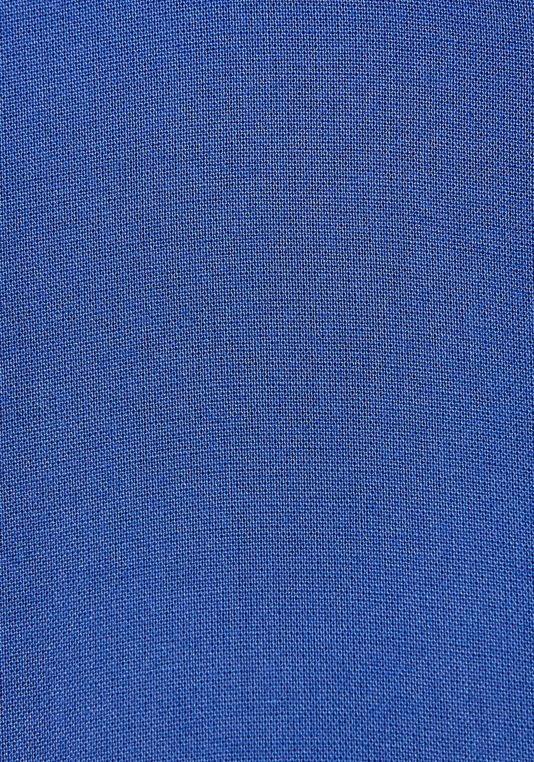 Vivance Sommerkleid, aus gewebter Viskose, Blusenkleid mit Knopfleiste und Hemdblusenkragen