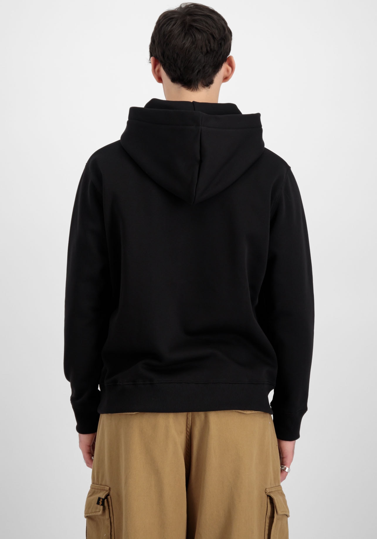 Alpha Industries Kapuzensweatshirt "Basic Hoody Carbon" günstig online kaufen