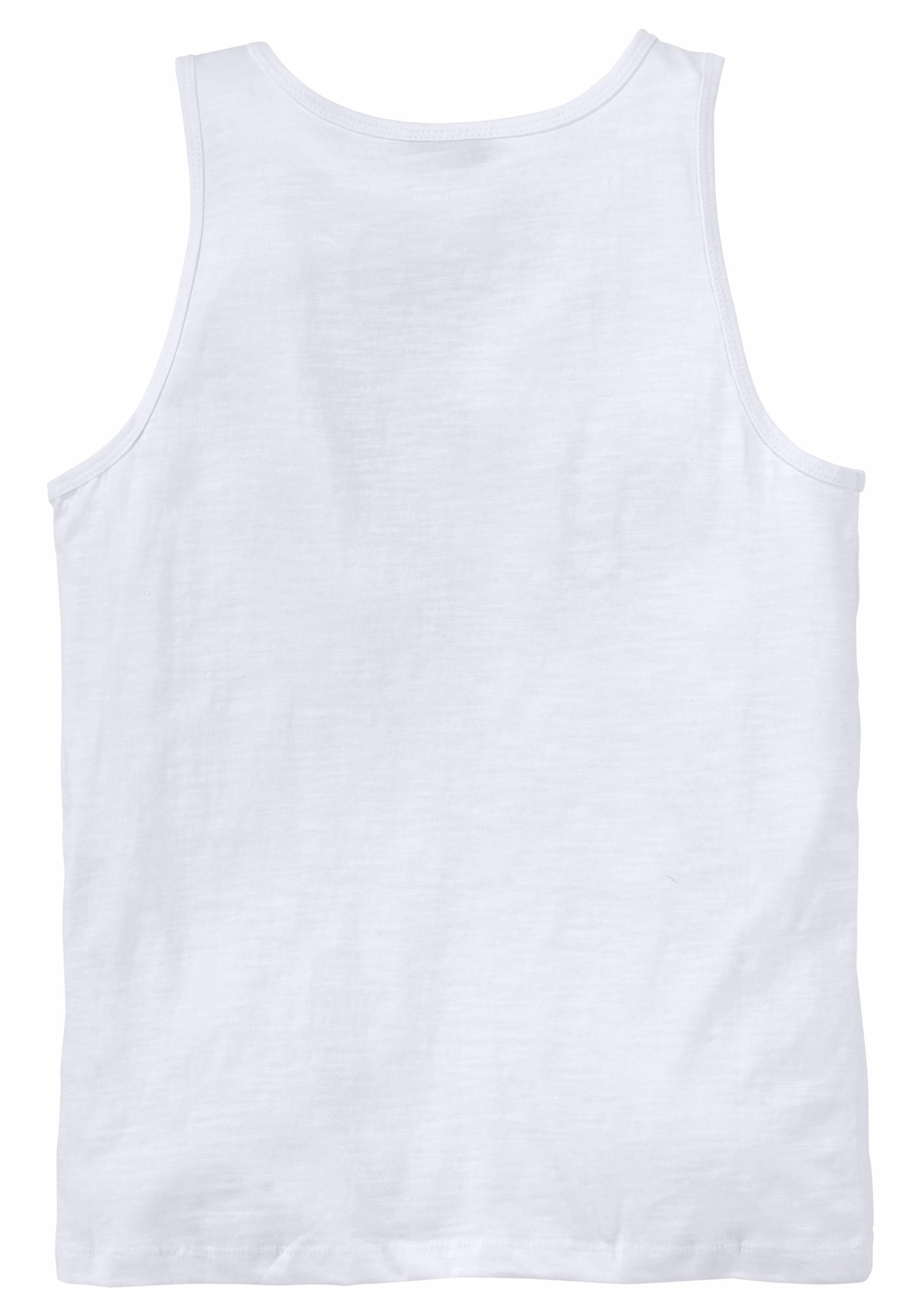 in Kontrast »BASIC«, Logo-Druck BAUR online Tanktop Chiemsee | mit kaufen