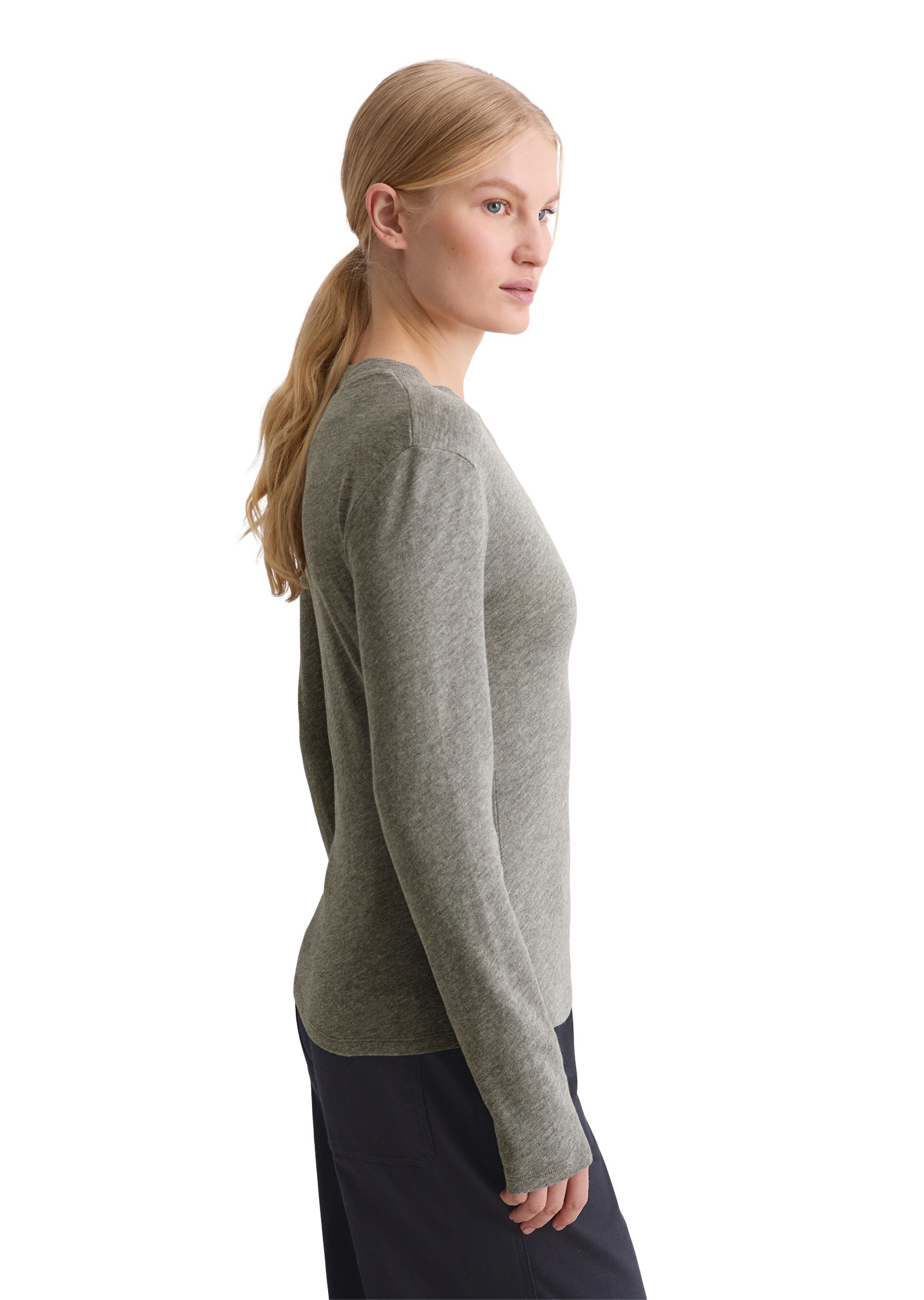 Marc OPolo Langarmshirt "aus Slub Jersey" günstig online kaufen