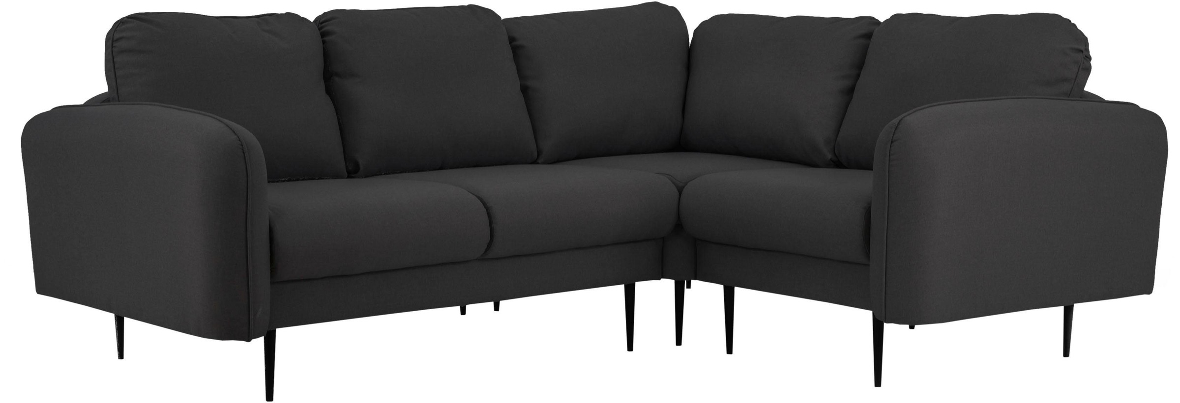 Home affaire Ecksofa "Skidi L-Form" mit losen Rückenkissen und Keder oben a günstig online kaufen