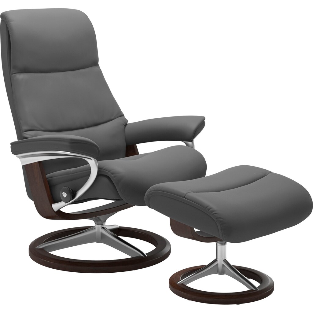 Stressless® Relaxsessel »View«, (Set, Relaxsessel mit Hocker)