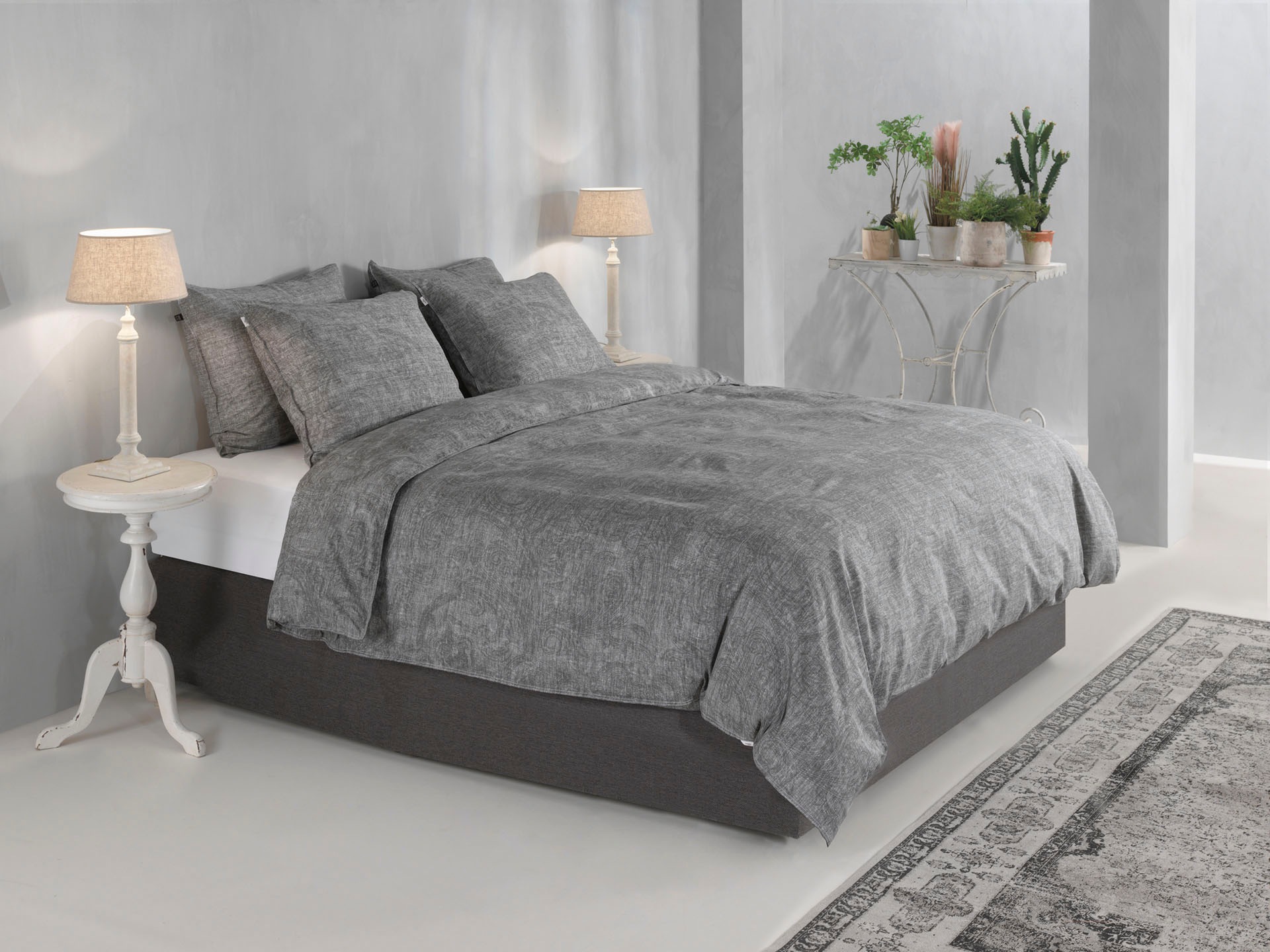 ZO HOME Bettwäsche »Paisley-di-Lino« 2 Stk. Bettwäsche aus 100% Baumwolle, hochwertiges Renforcé