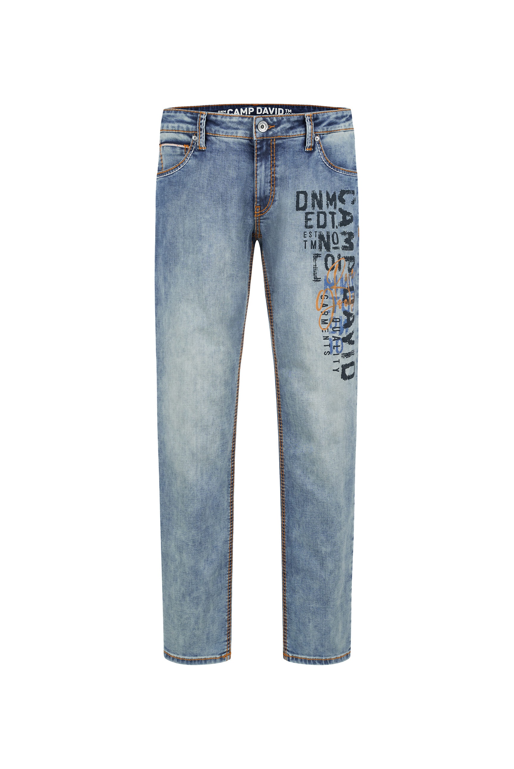 CAMP DAVID Comfort-fit-Jeans, mit zwei Leibhöhen