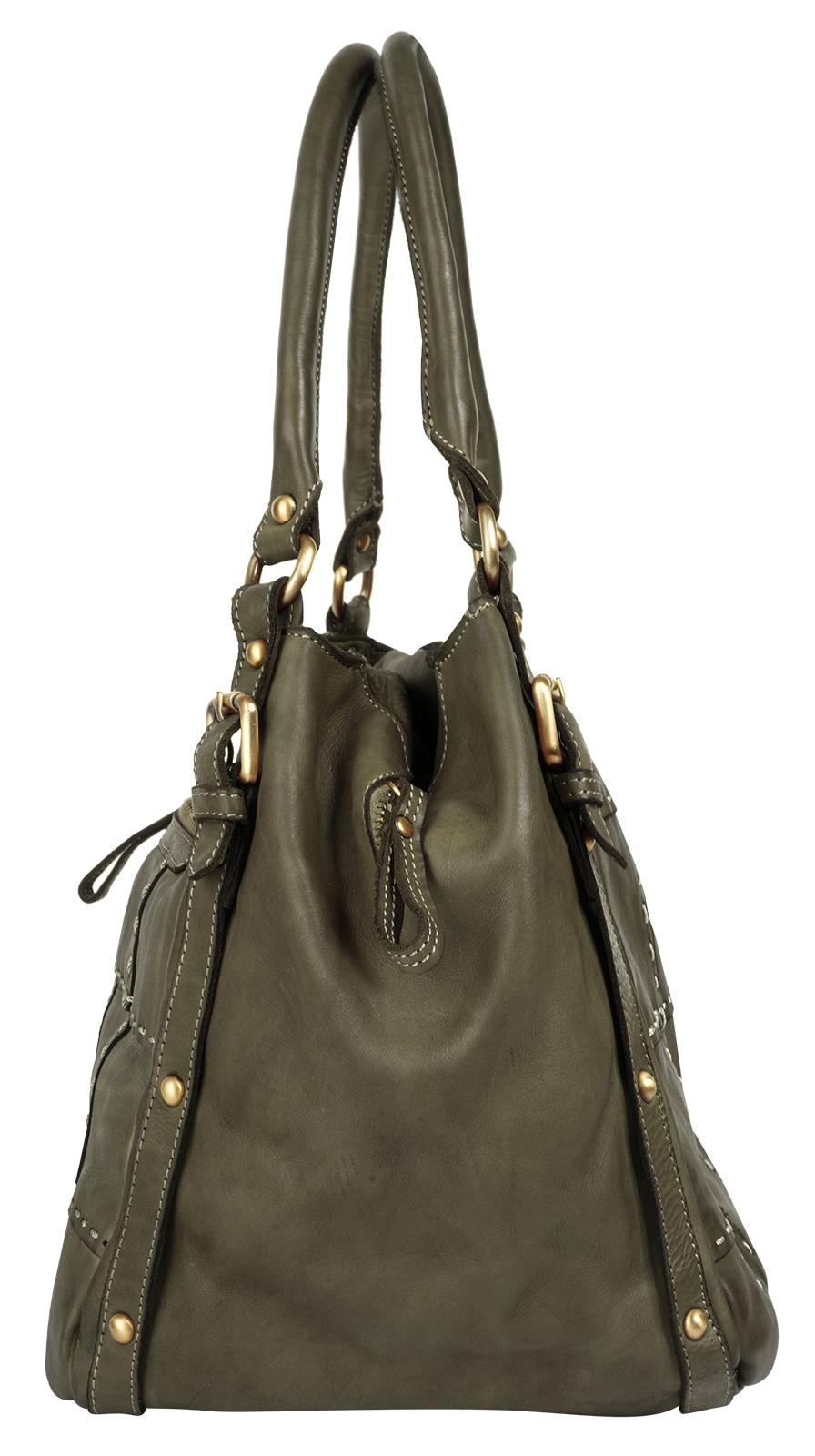 Samantha Look Shopper, echt Leder, Made in Italy