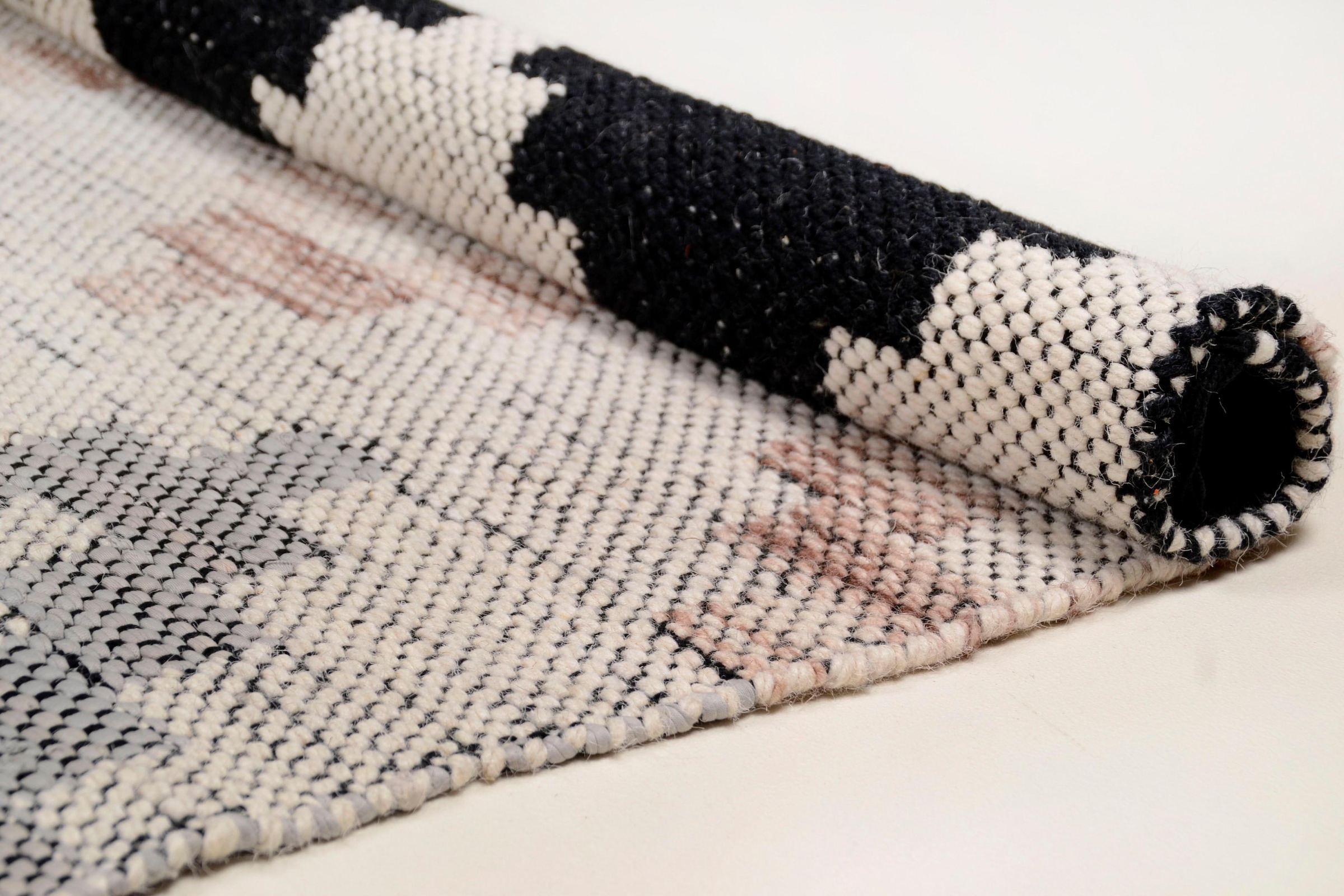 THEKO Teppich »Nomadic 3960«, rechteckig, 7 mm Höhe, handgewebt, mit Fransen, ideal im Wohnzimmer & Schlafzimmer