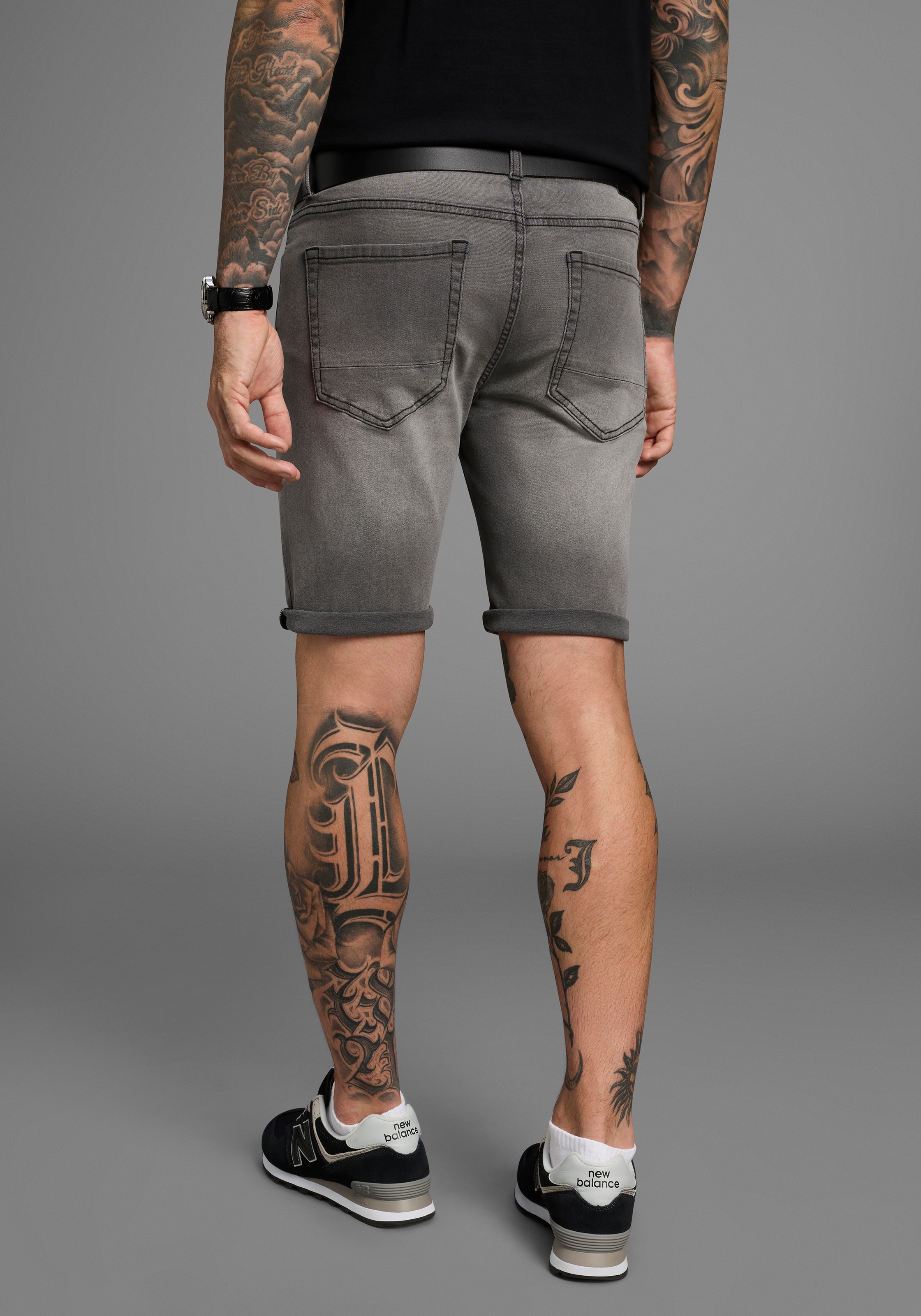 Bruno Banani Jeansshorts »Hutch-Shorts«, niedrige Leibhöhe