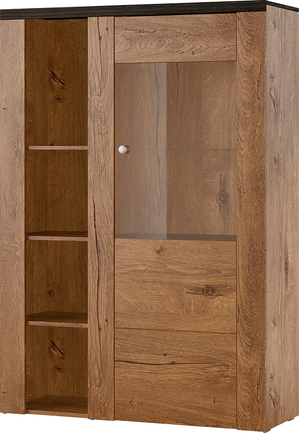 OTTO home Vitrine "Larona, zeitlose Glasvitirne, Hochschrank Höhe 145 cm" S günstig online kaufen