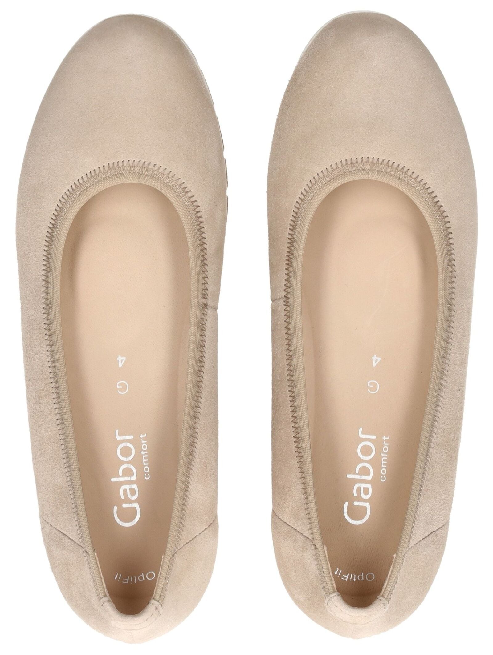 Gabor Comfort Ballerina »Gabor Comfort Ballerinas Veloursleder«