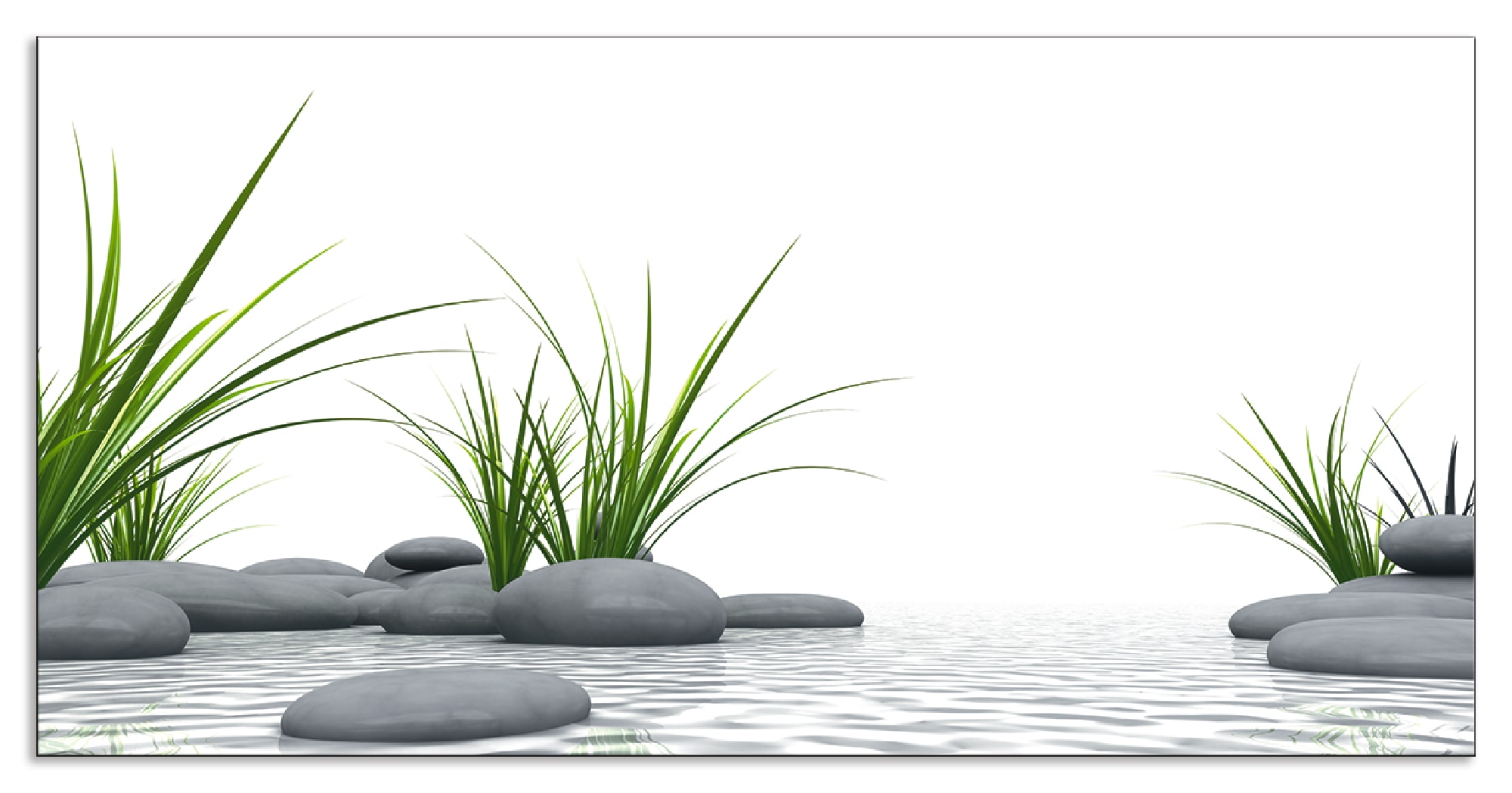 Artland "3 D Steine" Alu Spritzschutz mit Klebeband, einfache Montage günstig online kaufen