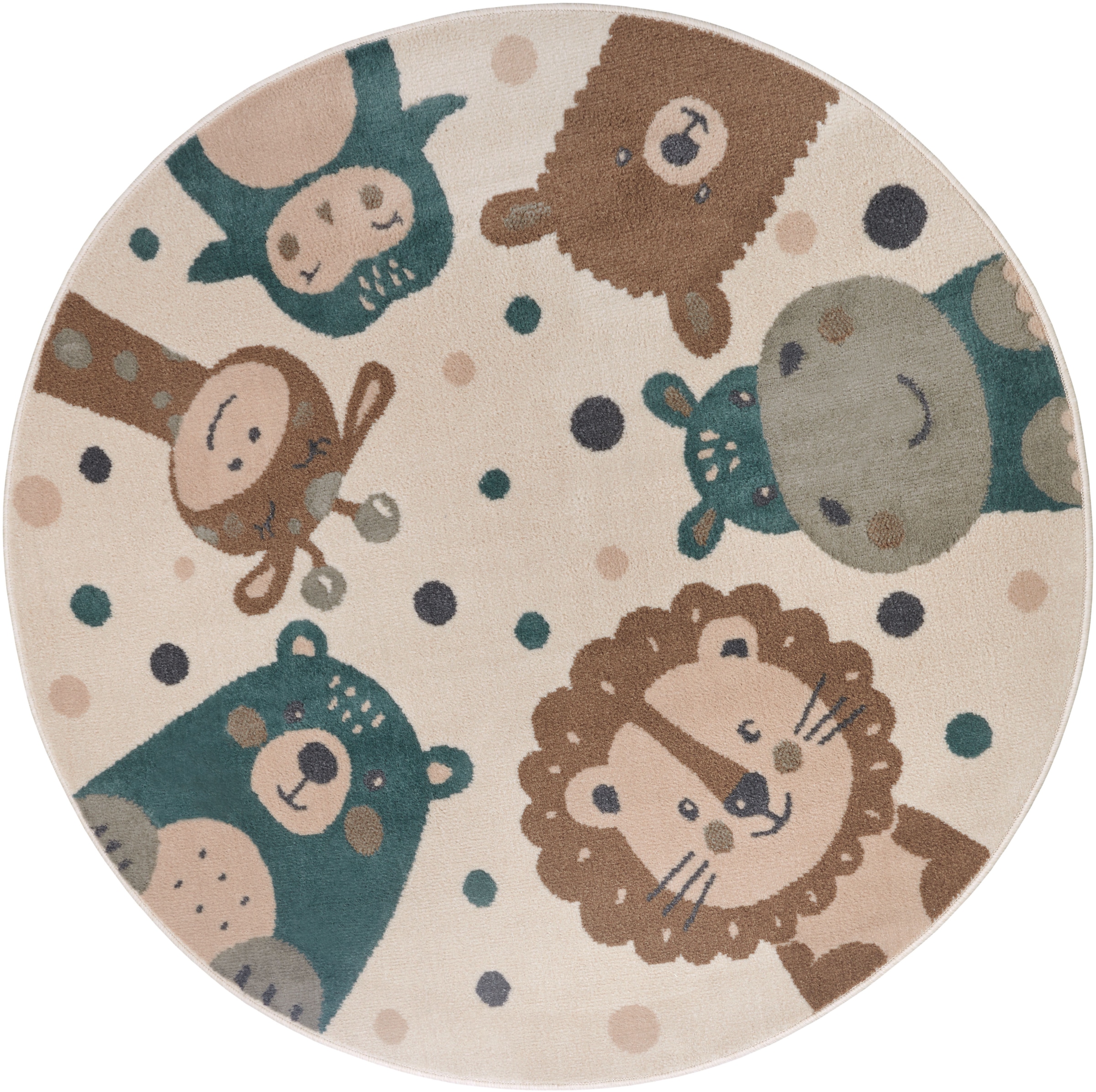 HANSE Home Kinderteppich »Adventures Animal Party...