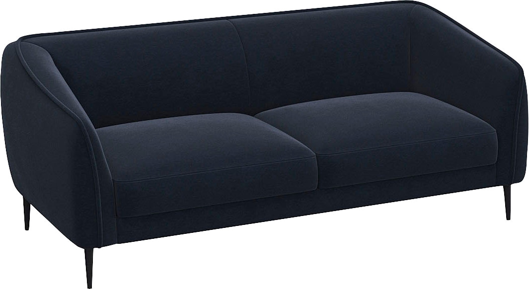 FLEXLUX 2,5-Sitzer »Belle Designsofa, Couch, bequem durch Kaltschaum im Sitz«, Skandinavisches Design, In hochwertiger Verarbeitung
